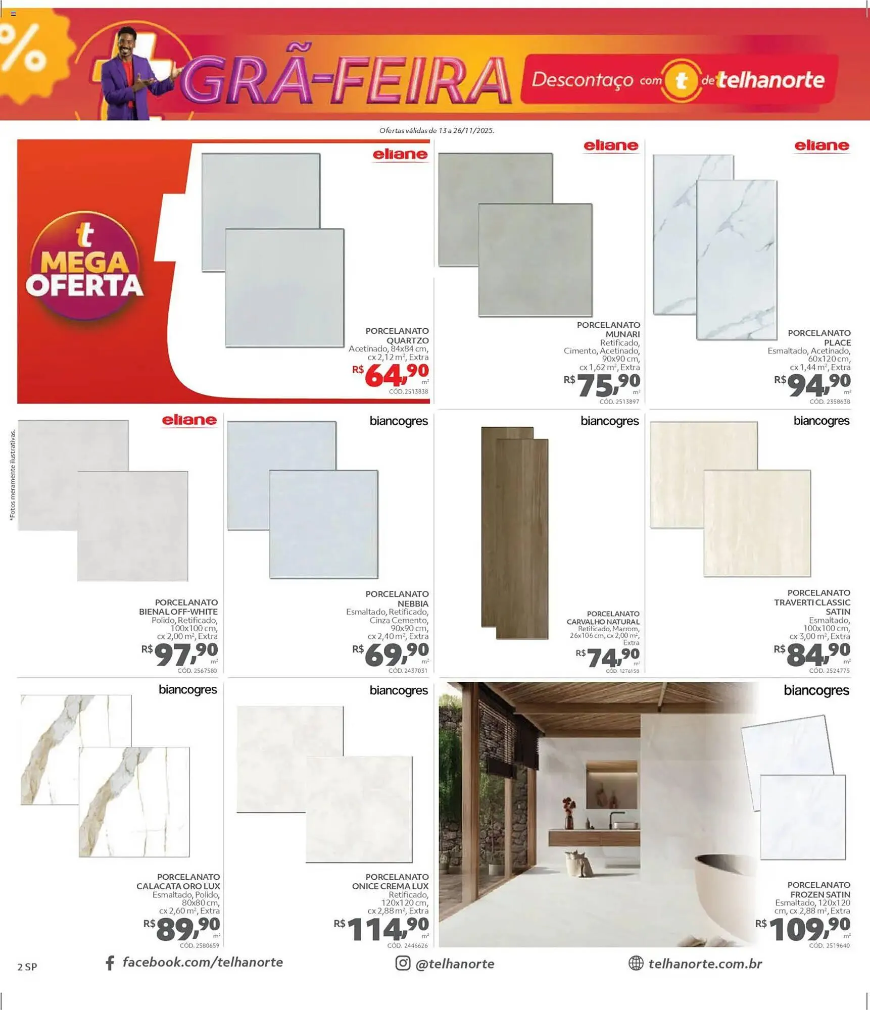 Encarte de Catálogo Telhanorte 13 de novembro até 27 de novembro 2025 - Pagina 2