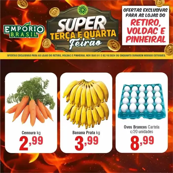 Encarte de Super Terça E Quarta Feirão 1 de outubro até 2 de outubro 2024 - Pagina 2