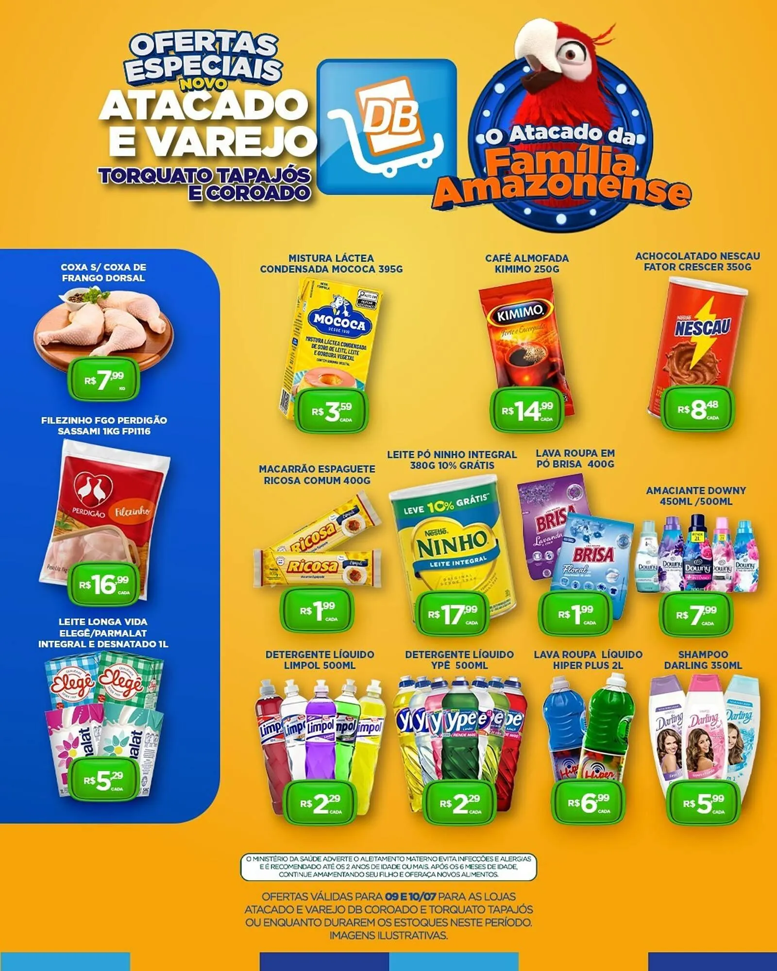 Encarte de Catálogo DB Supermercados 9 de julho até 10 de julho 2025 - Pagina 3
