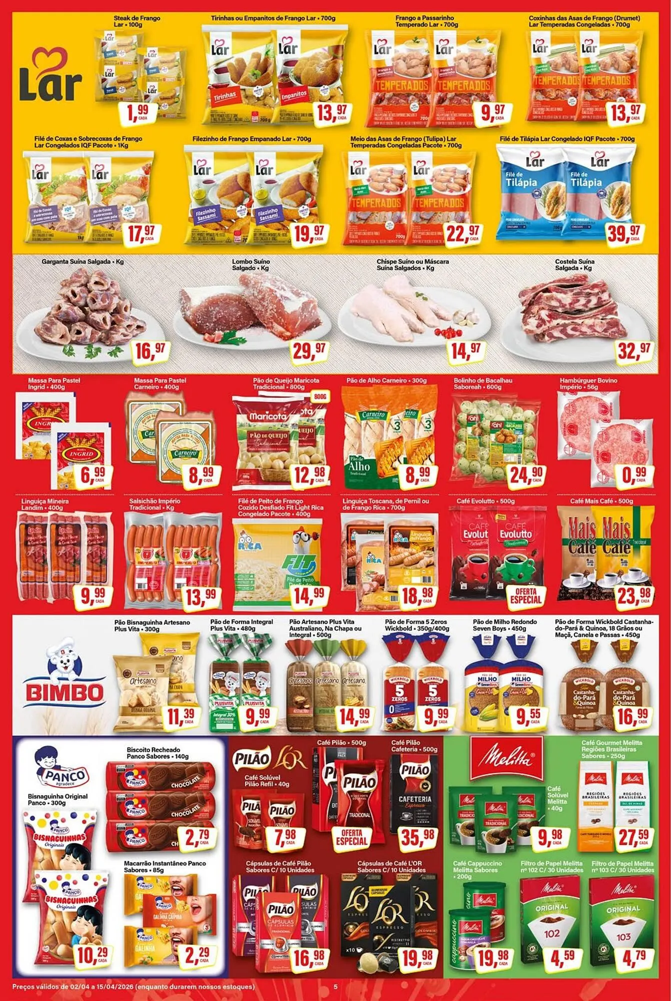 Encarte de Encarte Rede Supermarket 9 de abril até 15 de abril 2026 - Pagina 5