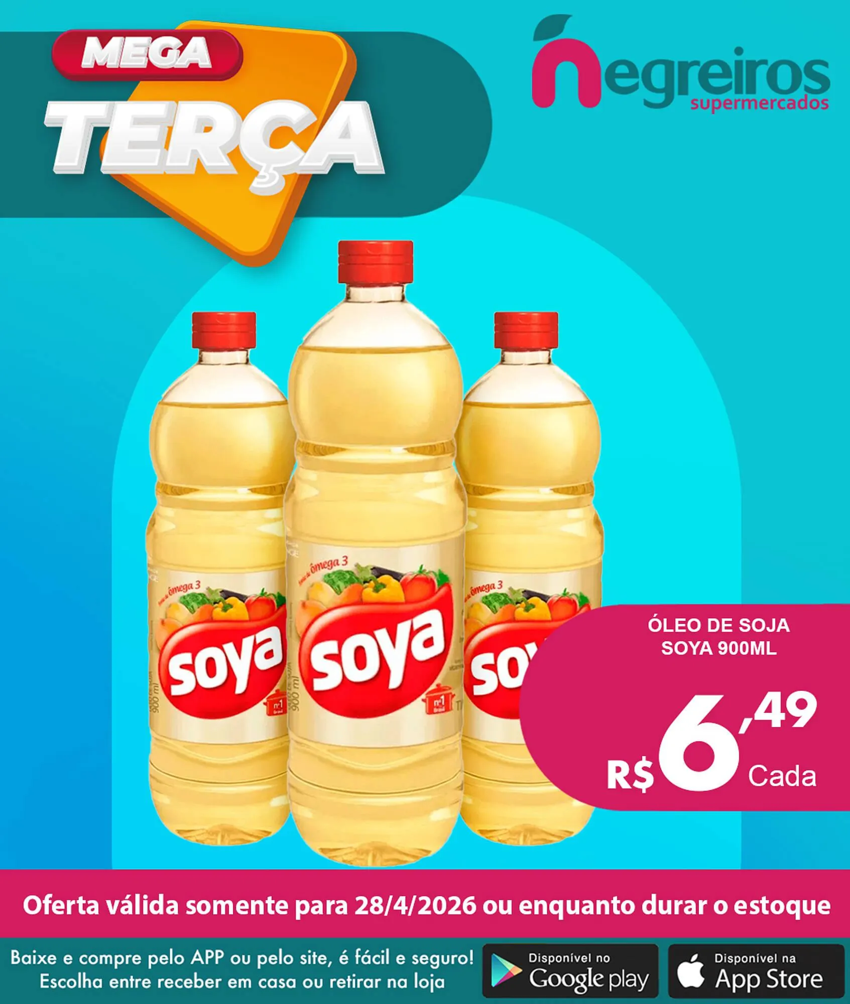 Encarte de Folheto Negreiros 28 de abril até 28 de abril 2026 - Pagina 1