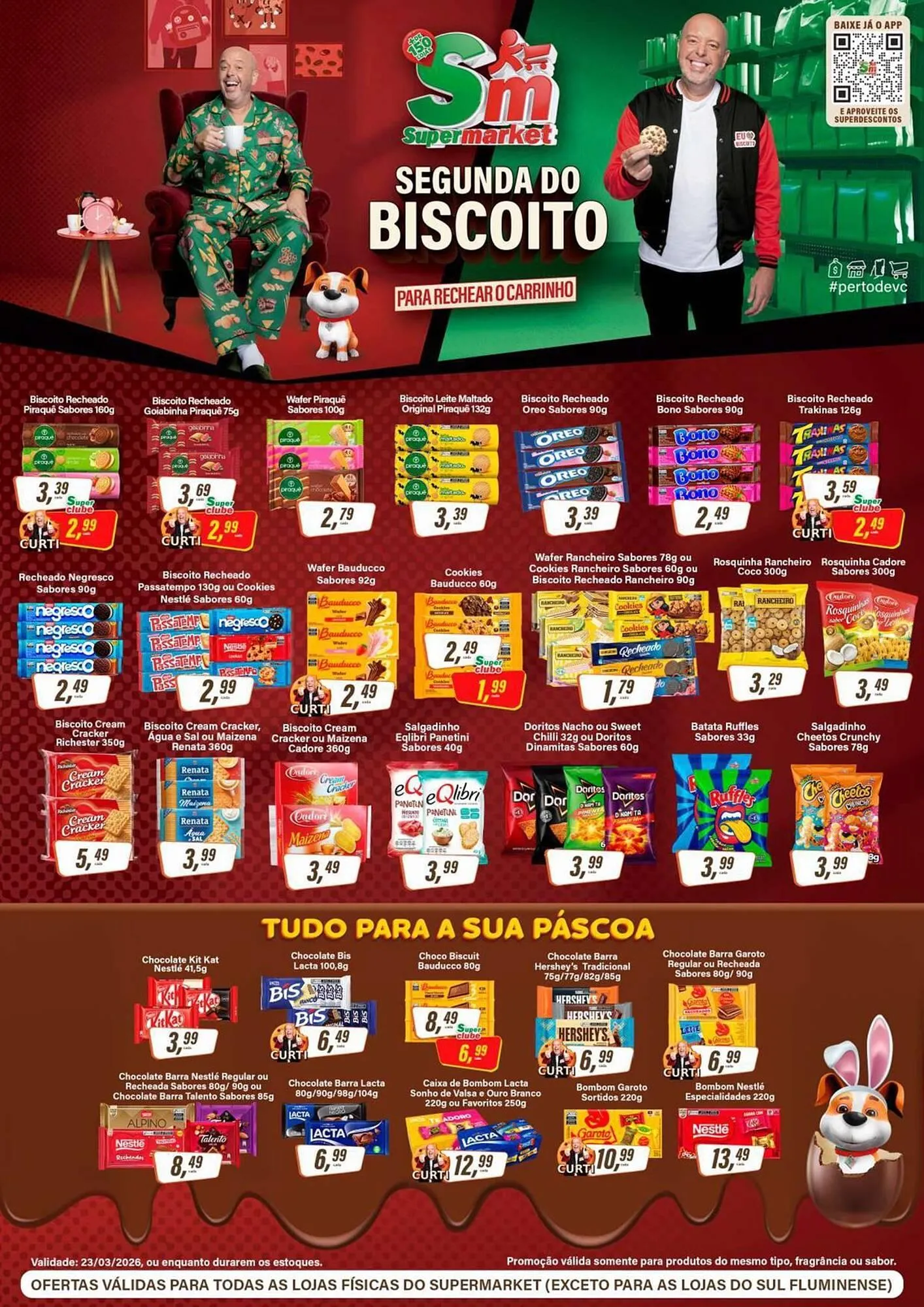 Encarte de Encarte Rede Supermarket 23 de março até 23 de março 2026 - Pagina 1