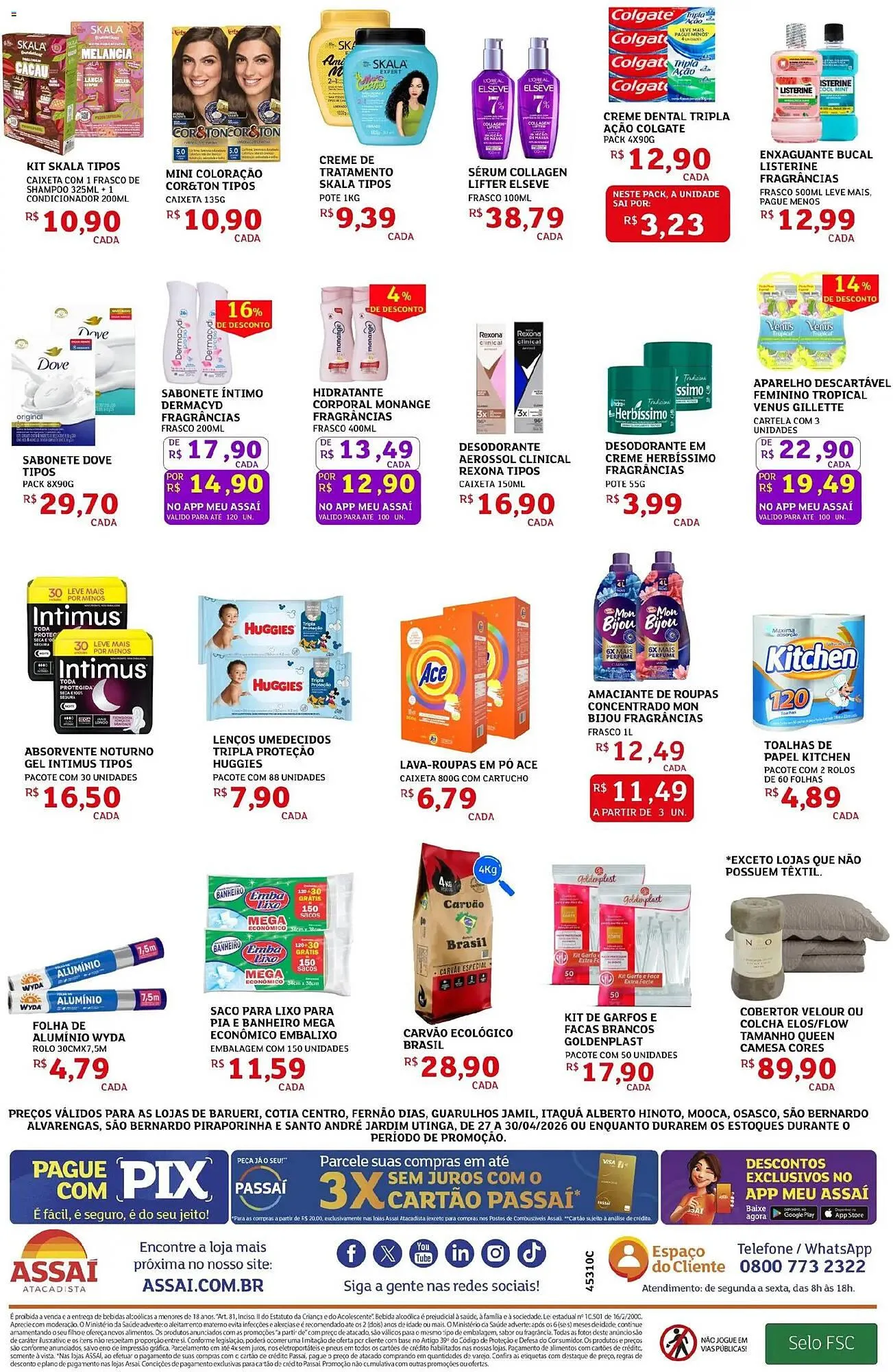 Encarte de Encarte Assaí Atacadista 27 de abril até 30 de abril 2026 - Pagina 4