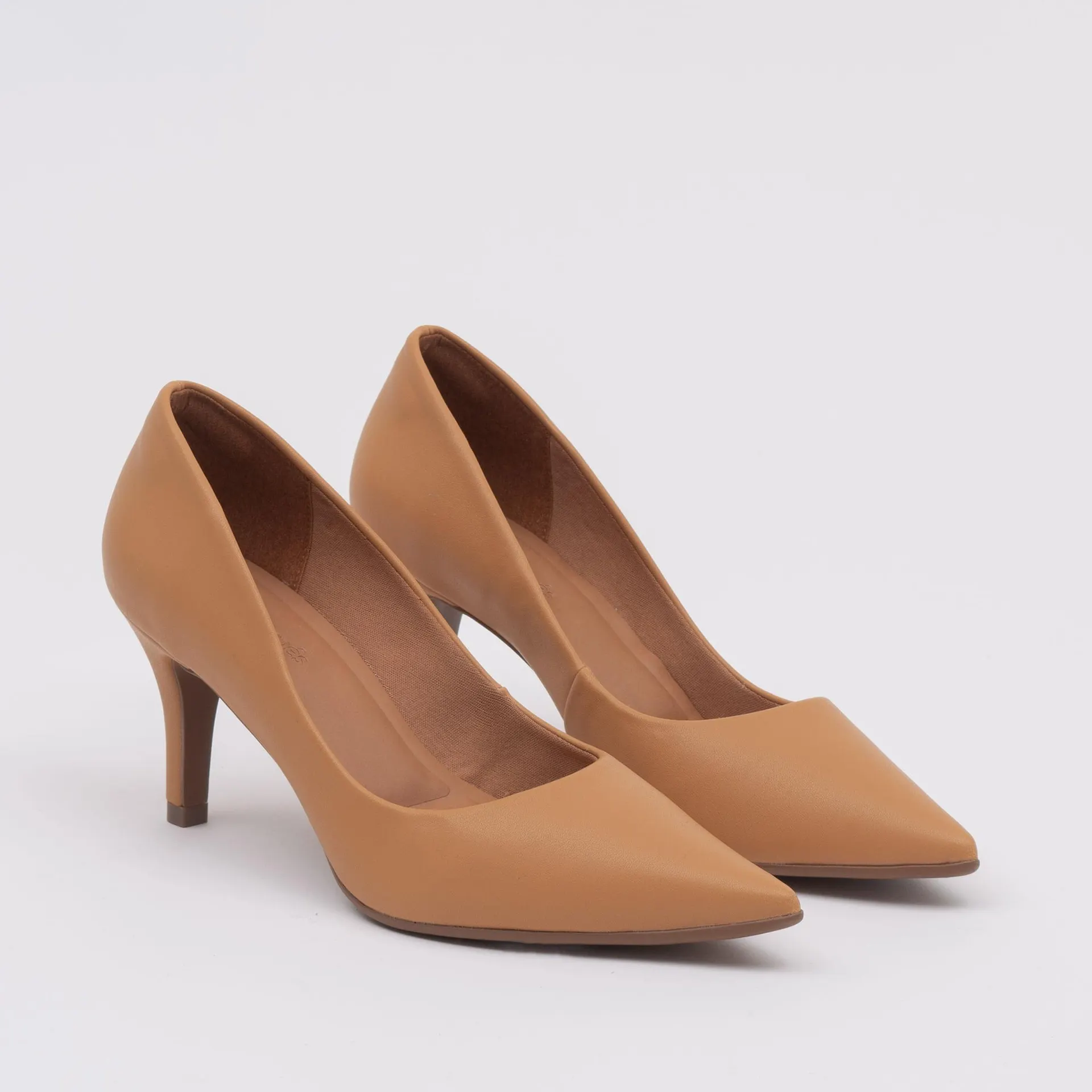 Scarpin bico fino colors - BISCUIT