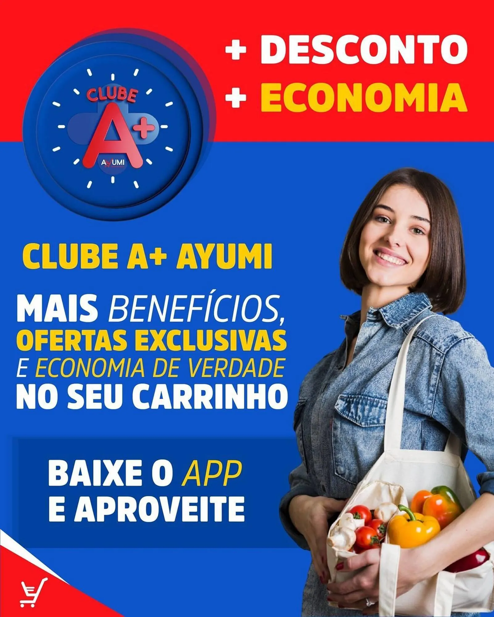 Encarte de Folheto Ayumi Supermercados 7 de janeiro até 12 de janeiro 2026 - Pagina 1
