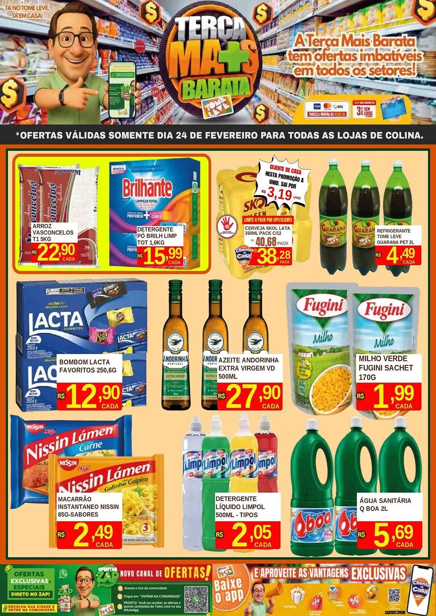 Encarte de Catálogo Tome Leve 24 de fevereiro até 25 de fevereiro 2026 - Pagina 3