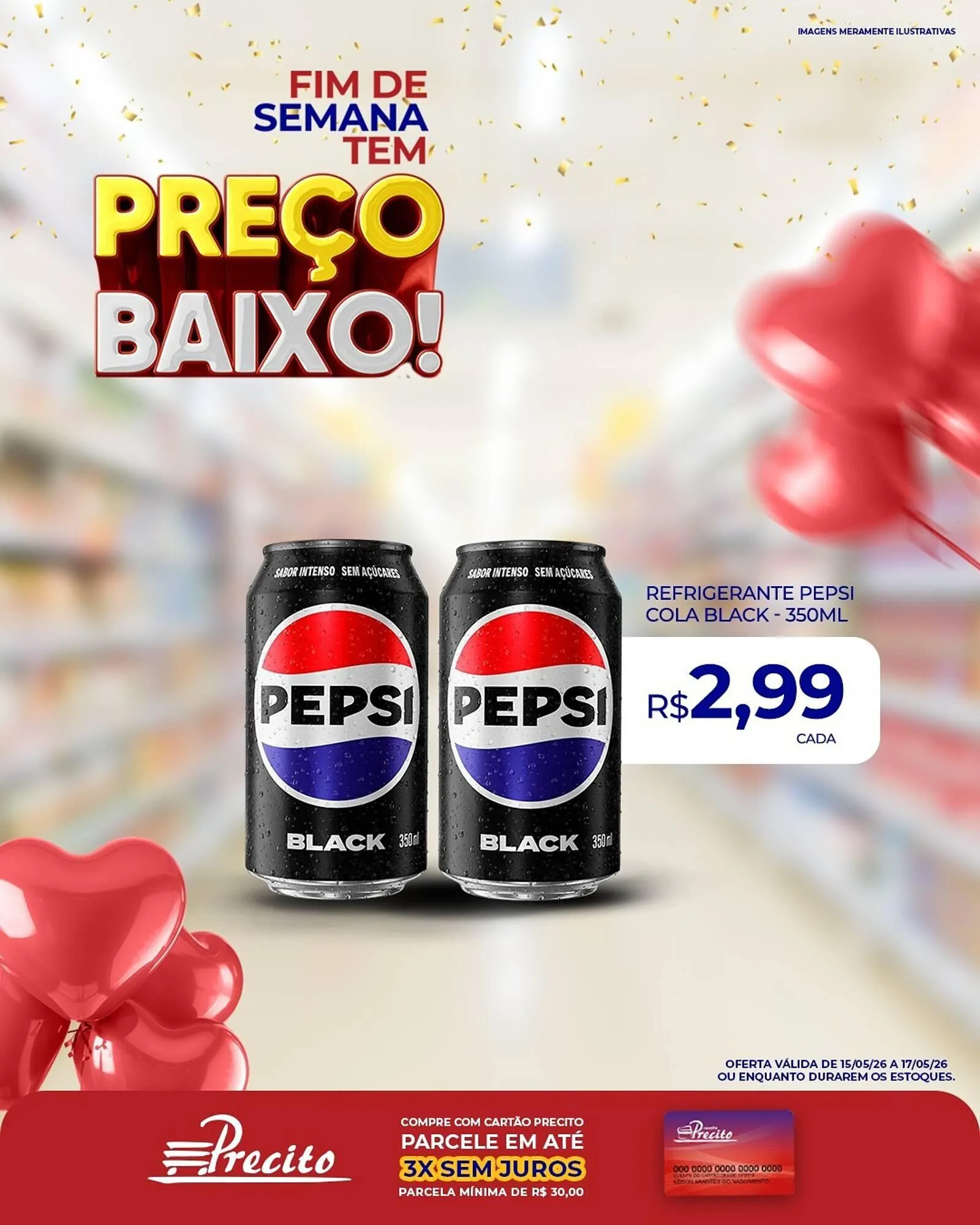 Encarte de Catálogo Supermercado Precito 15 de maio até 17 de maio 2026 - Pagina 13