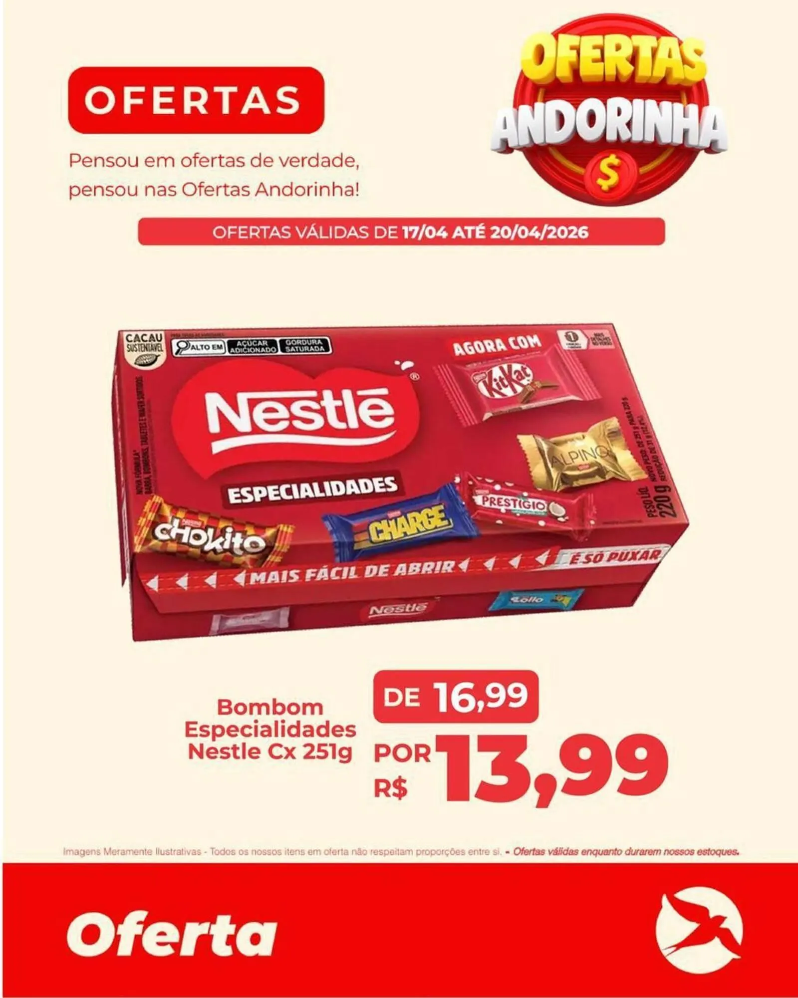 Encarte de Folheto Andorinha Hipermercado 17 de abril até 20 de abril 2026 - Pagina 26