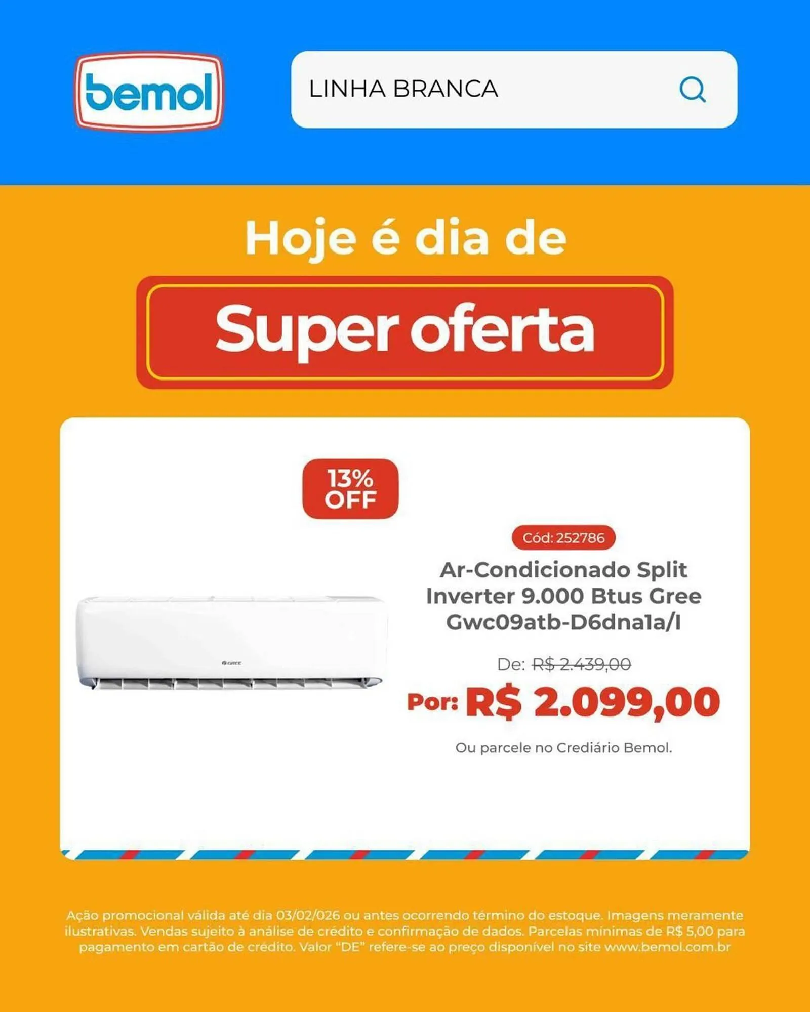 Encarte de Encarte Bemol 3 de fevereiro até 3 de fevereiro 2026 - Pagina 3