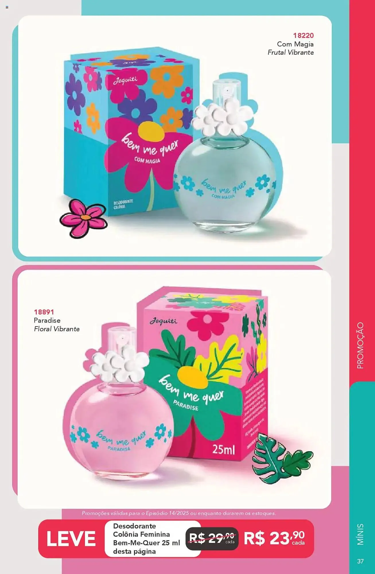 Encarte de Catálogo Jequiti 3 de outubro até 30 de outubro 2025 - Pagina 37