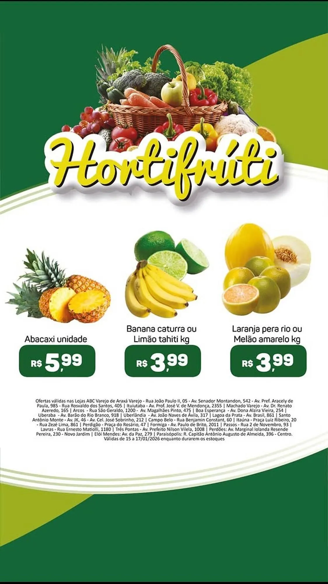 Encarte de Catálogo Supermercados ABC 16 de janeiro até 17 de janeiro 2026 - Pagina 2