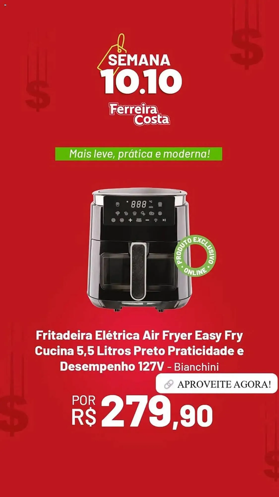 Encarte de Encarte Ferreira Costa 9 de outubro até 10 de outubro 2025 - Pagina 4