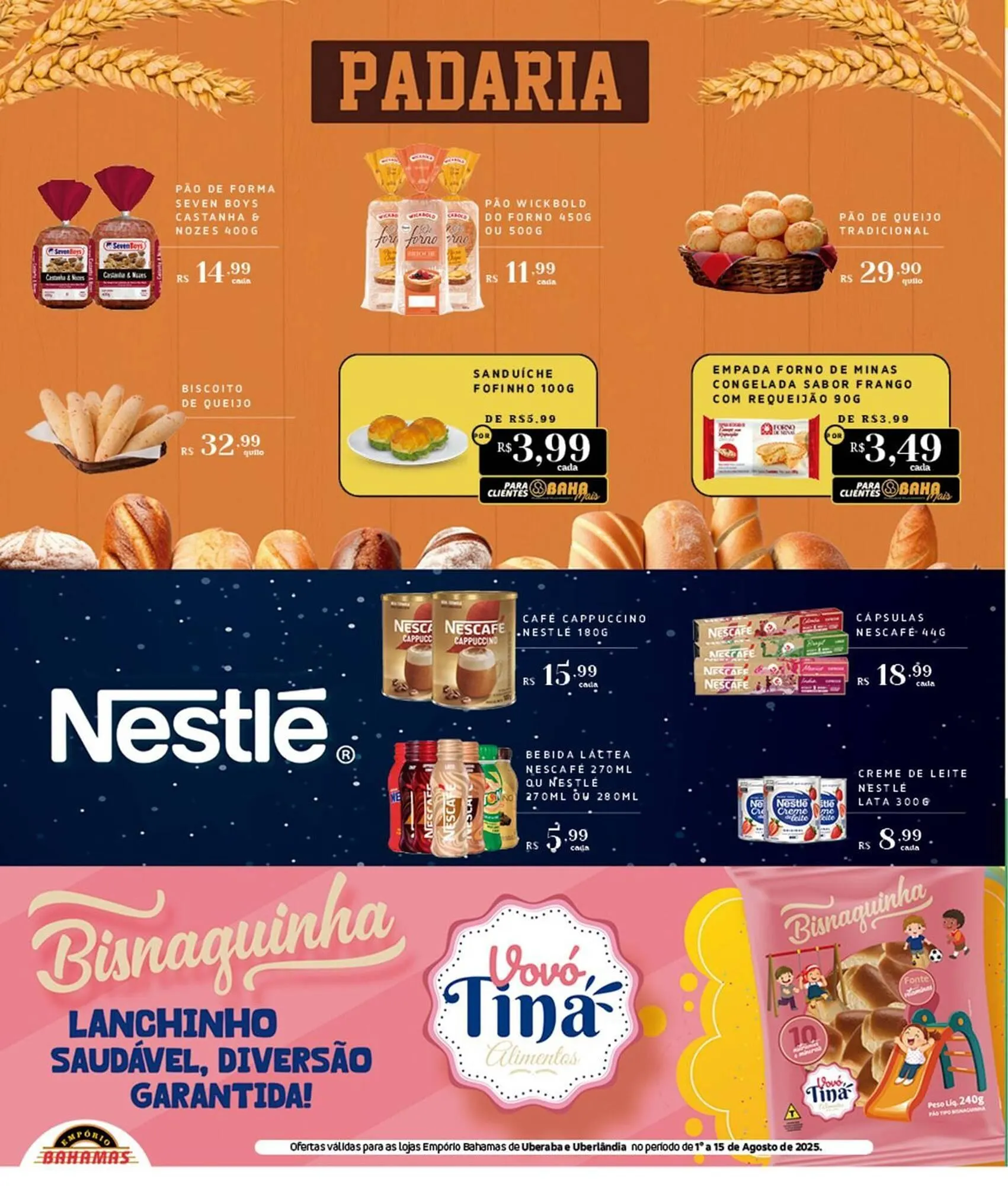 Encarte de Catálogo Empório Bahamas 1 de agosto até 15 de agosto 2025 - Pagina 6