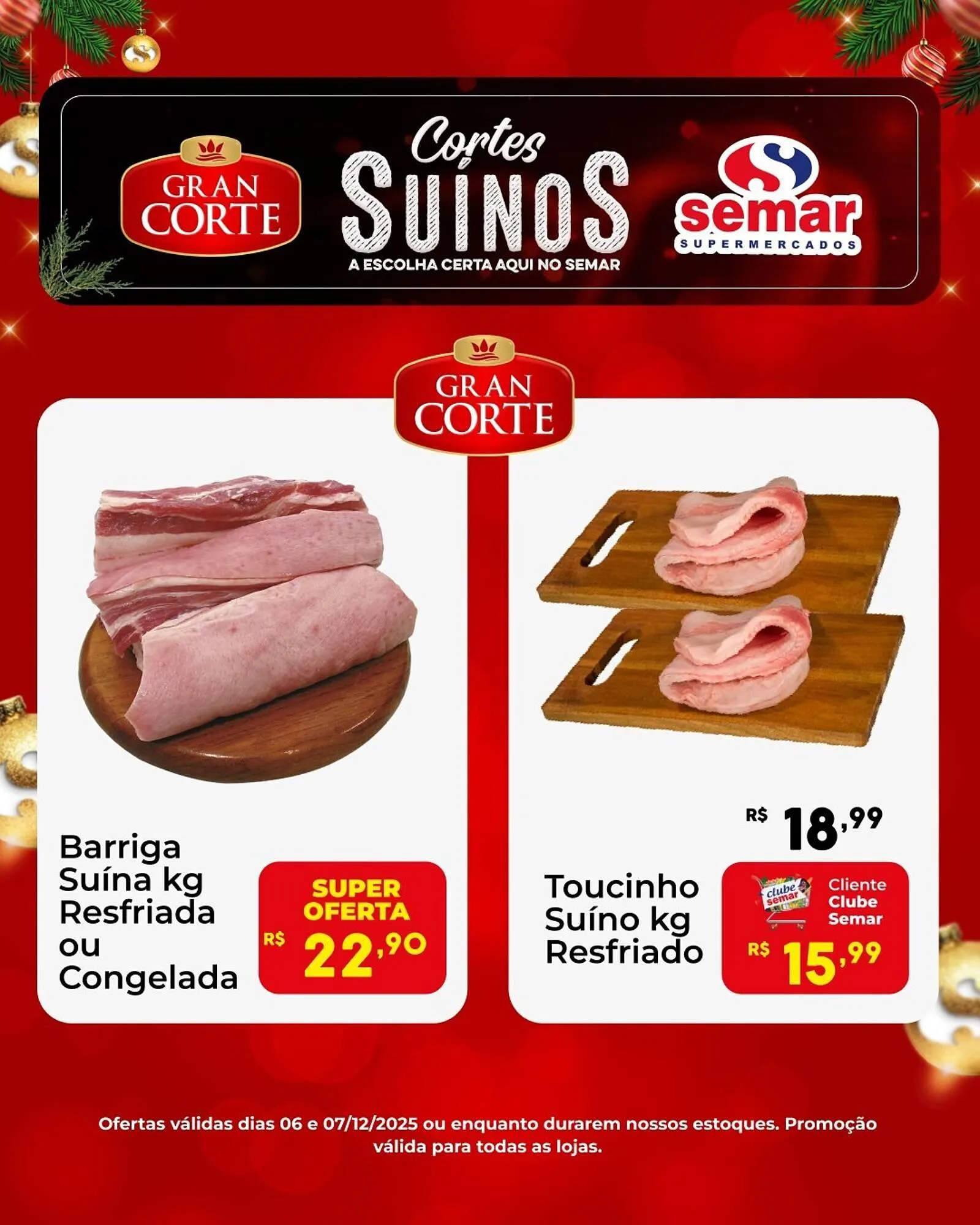 Encarte de Folheto Semar Supermercado 6 de dezembro até 7 de dezembro 2025 - Pagina 3