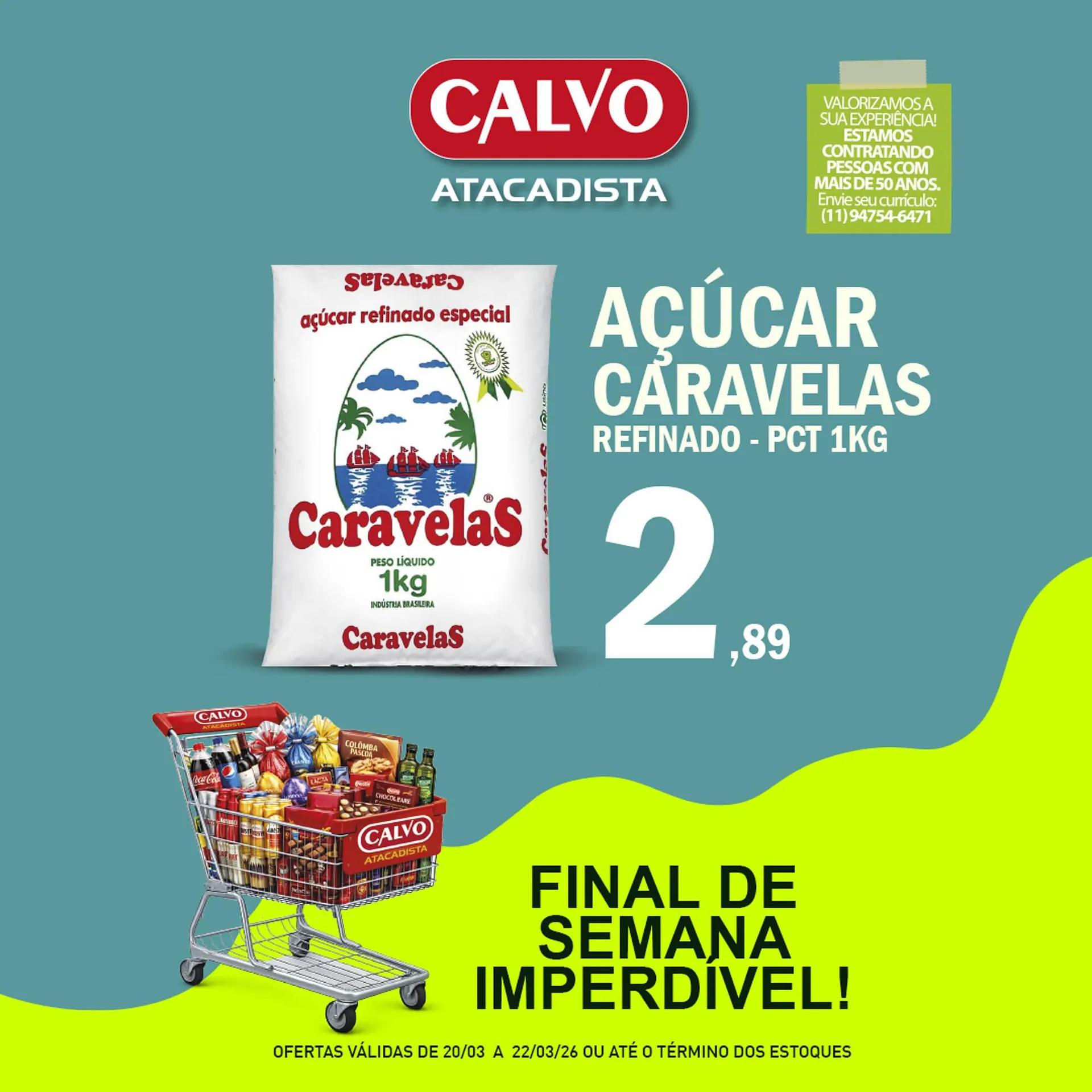 Encarte de Folheto Calvo Atacadista 20 de março até 22 de março 2026 - Pagina 5