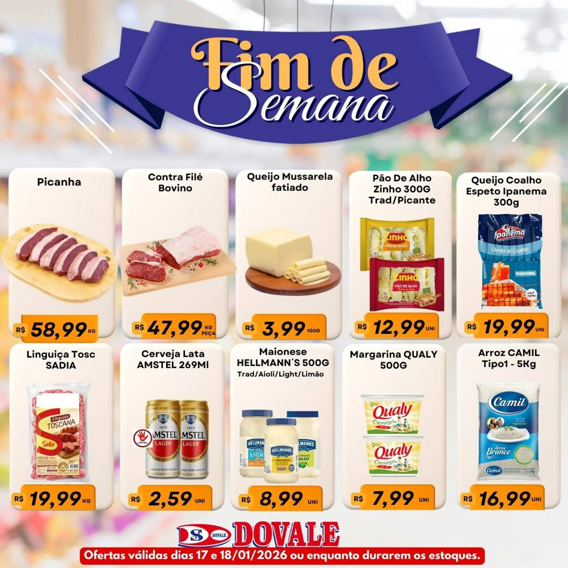 Encarte de Folheto Dovale 17 de janeiro até 18 de janeiro 2026 - Pagina 1