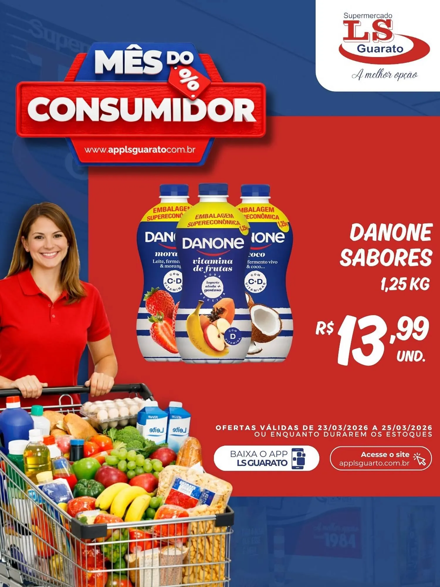 Encarte de Catálogo Supermercado LS Guarato 23 de março até 25 de março 2026 - Pagina 5