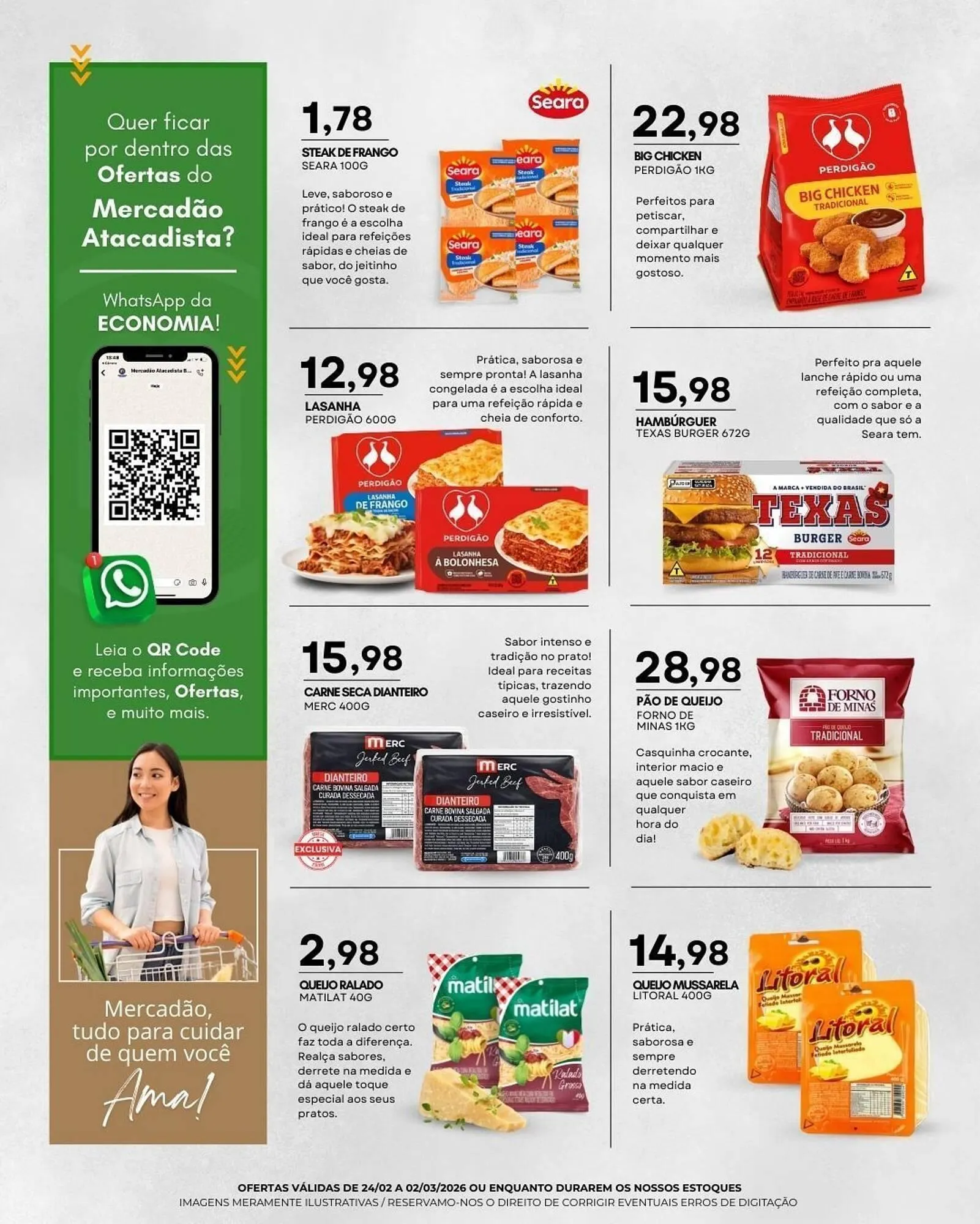 Encarte de Folheto Mercadão Atacadista 24 de fevereiro até 2 de março 2026 - Pagina 9