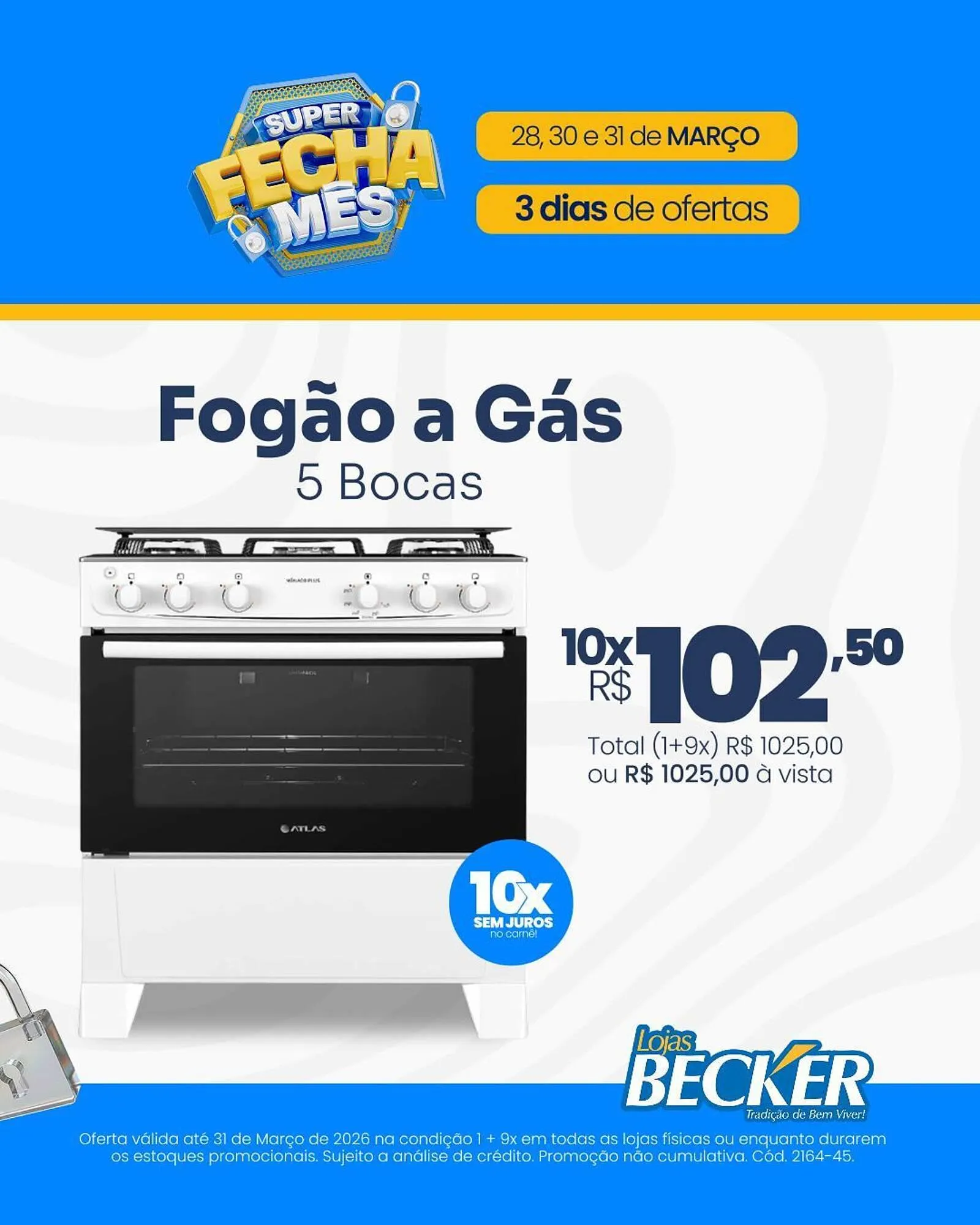 Encarte de Folheto Lojas Becker 30 de março até 31 de março 2026 - Pagina 3