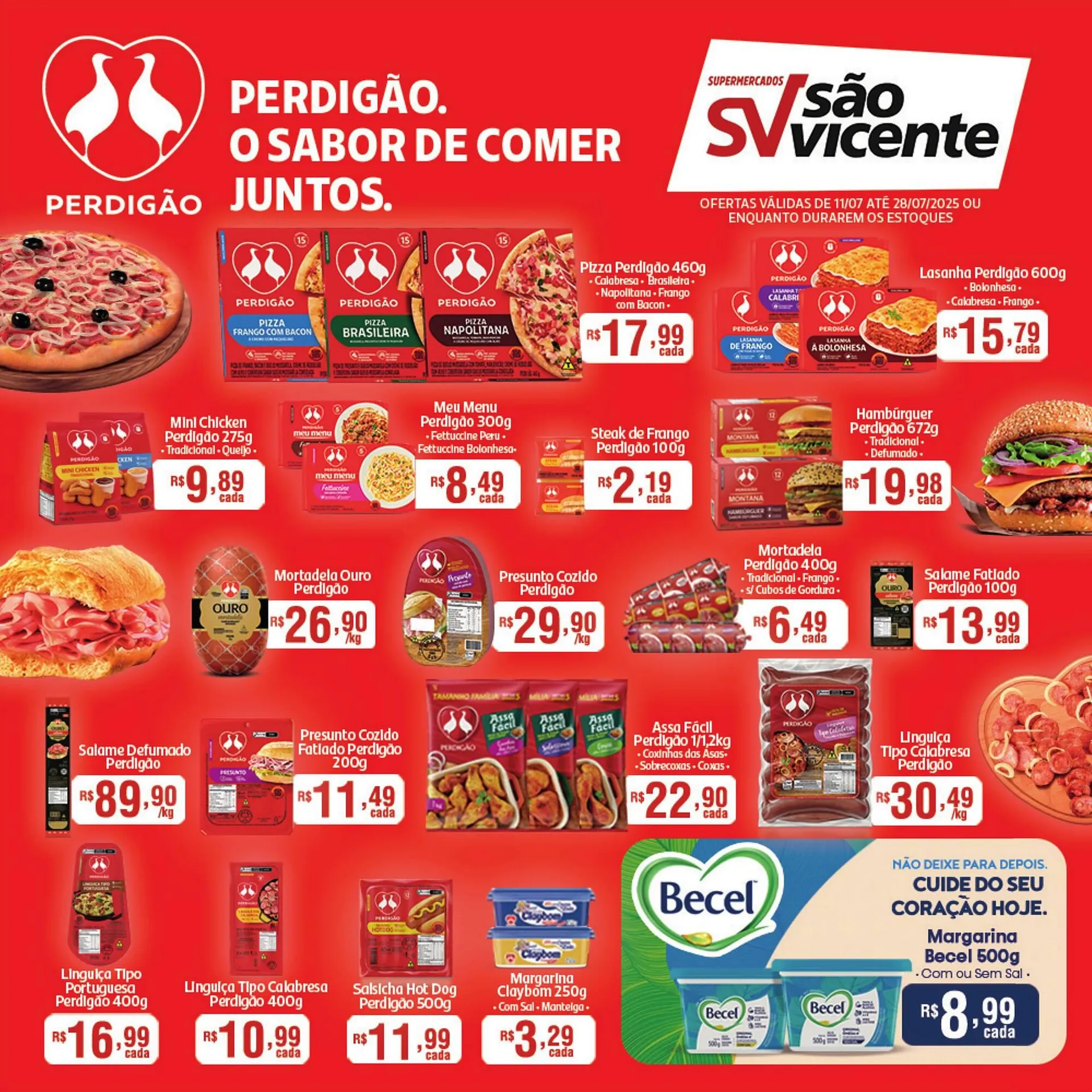 Encarte de Catálogo Supermercados São Vicente 16 de julho até 28 de julho 2025 - Pagina 1