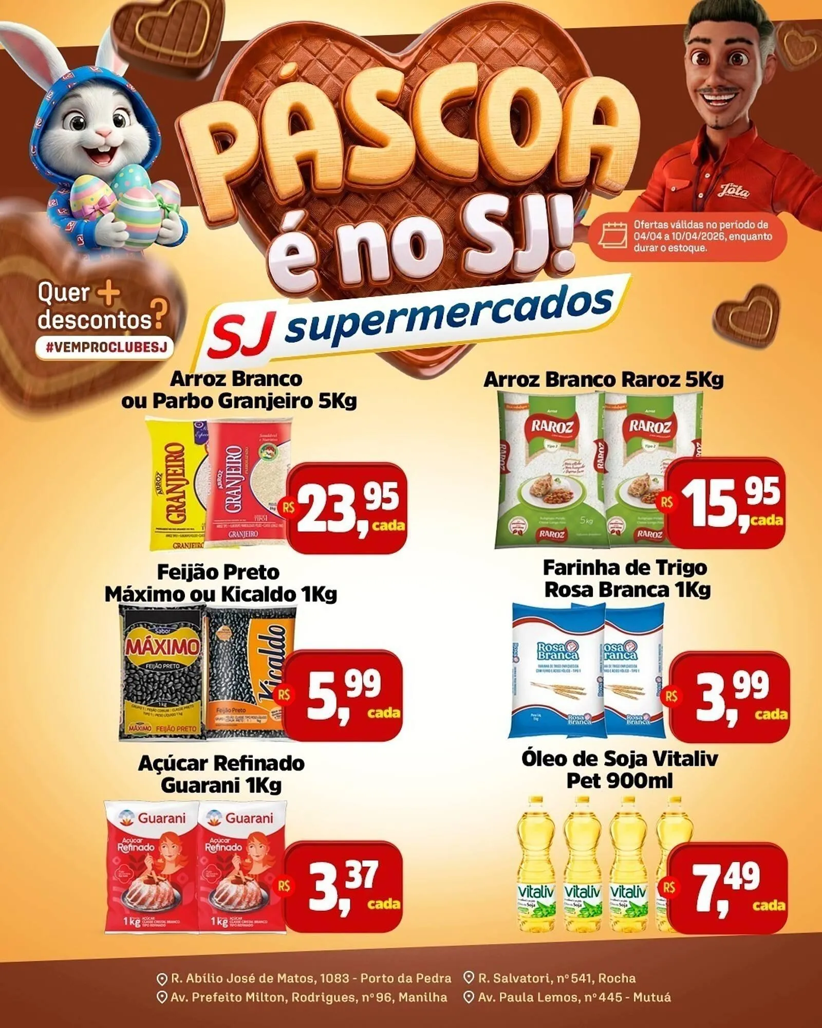 Encarte de Encarte Sj Supermercados 4 de abril até 10 de abril 2026 - Pagina 5