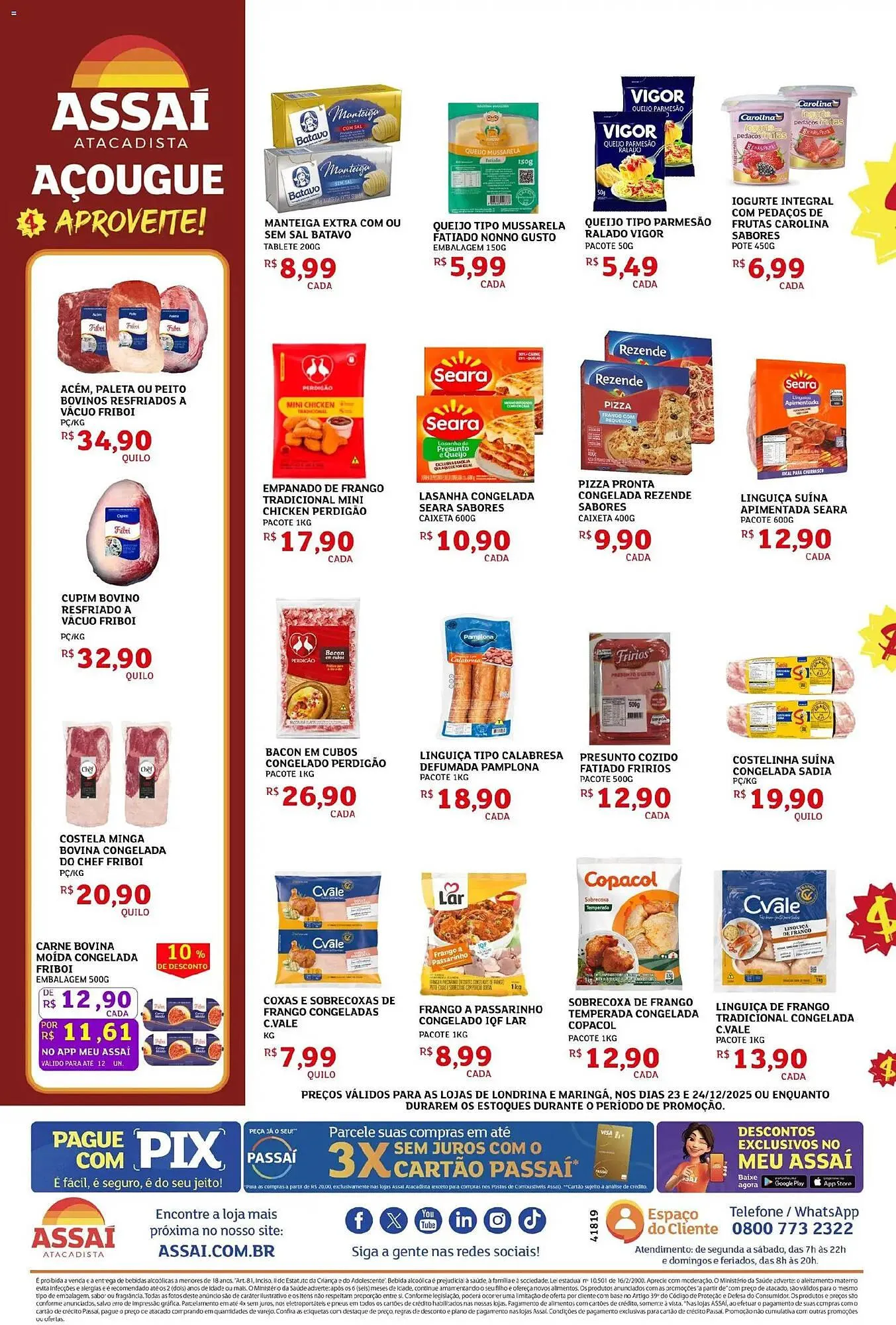 Encarte de Encarte Assaí Atacadista 23 de dezembro até 24 de dezembro 2025 - Pagina 2