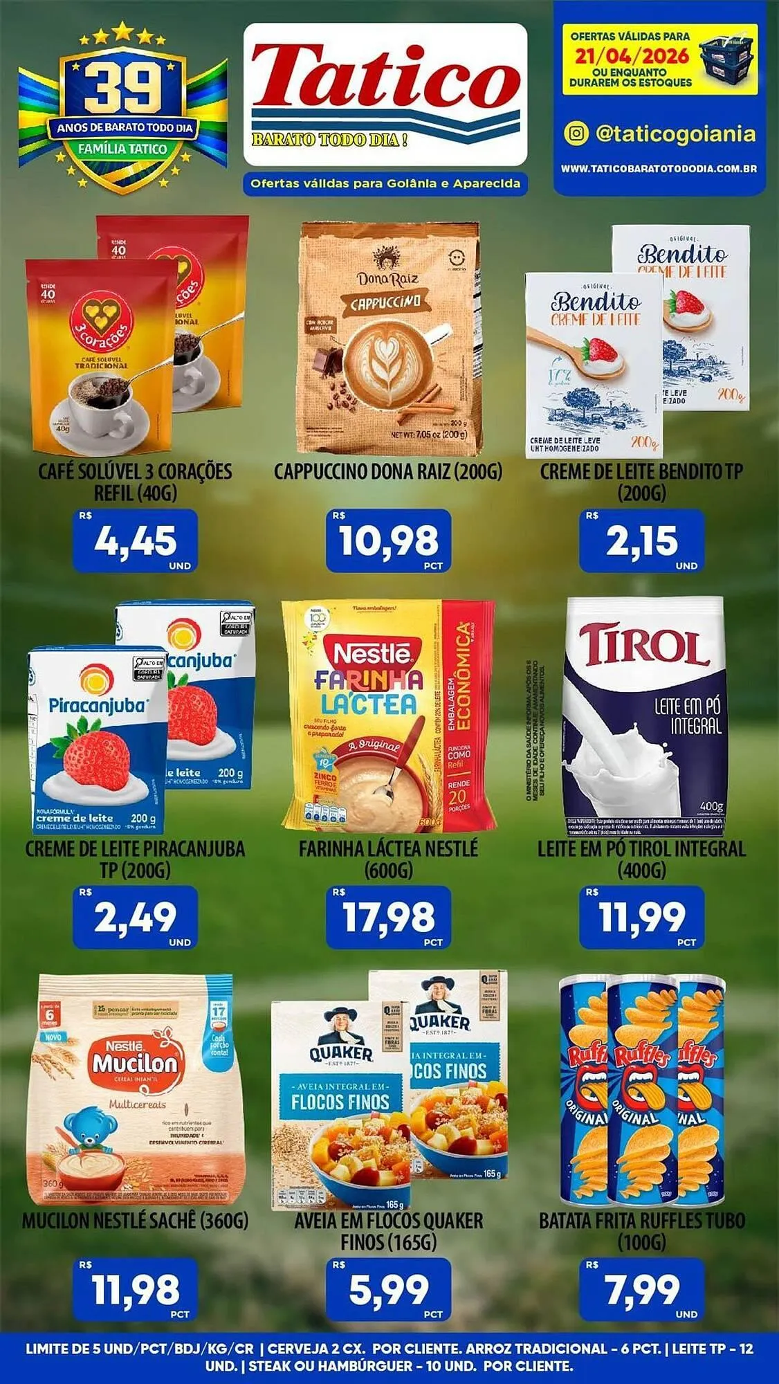 Encarte de Tabloide Tatico 21 de abril até 21 de abril 2026 - Pagina 6