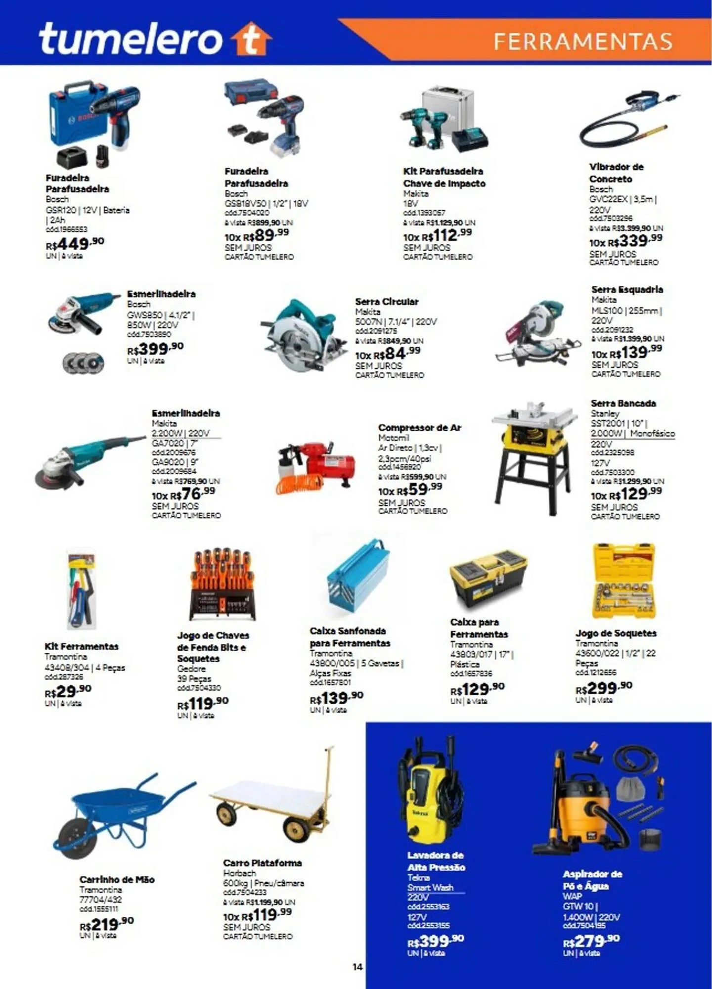 Encarte de Catálogo Tumelero 3 de março até 25 de março 2026 - Pagina 14