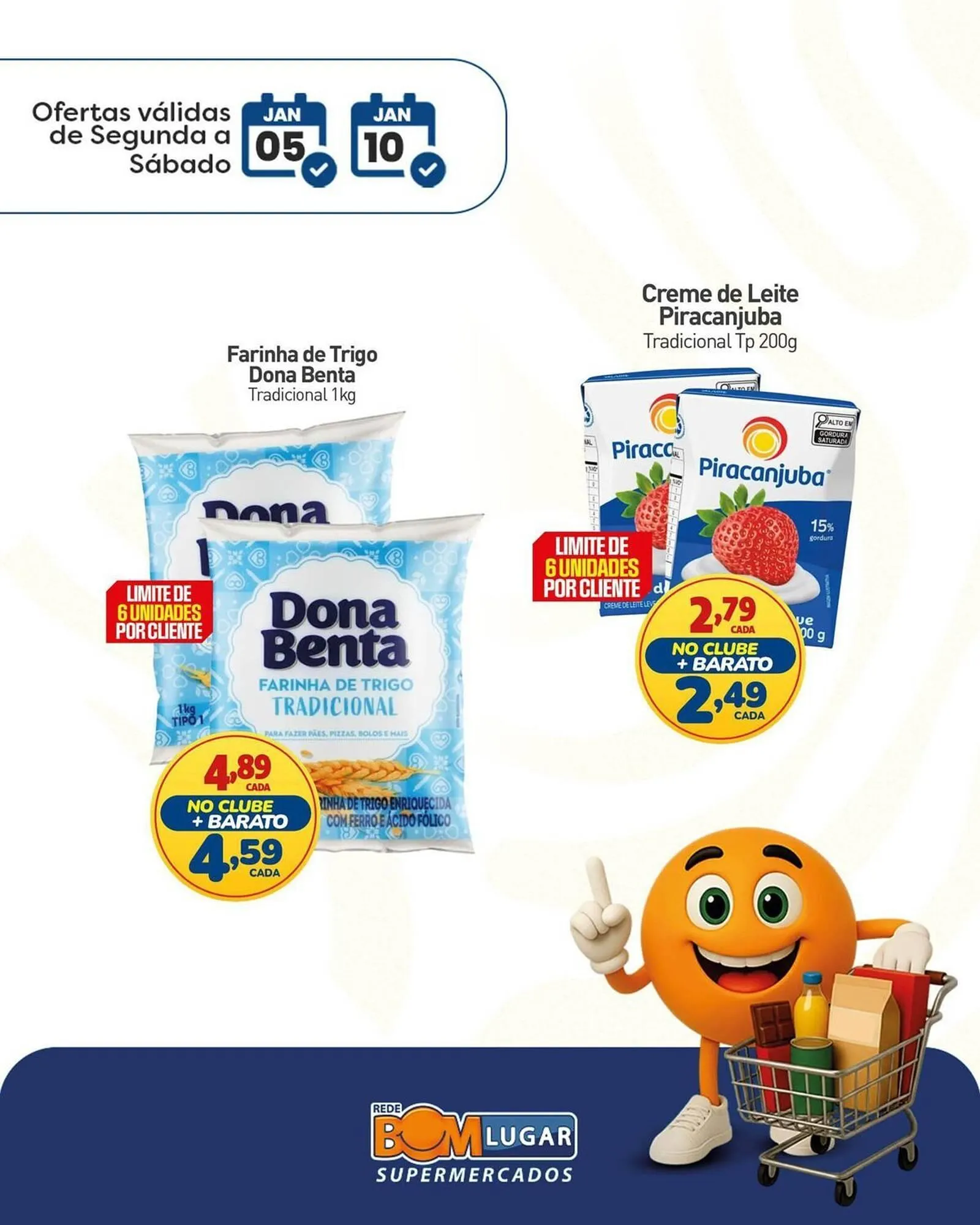 Encarte de Folheto Rede Bom Lugar 5 de janeiro até 10 de janeiro 2026 - Pagina 2