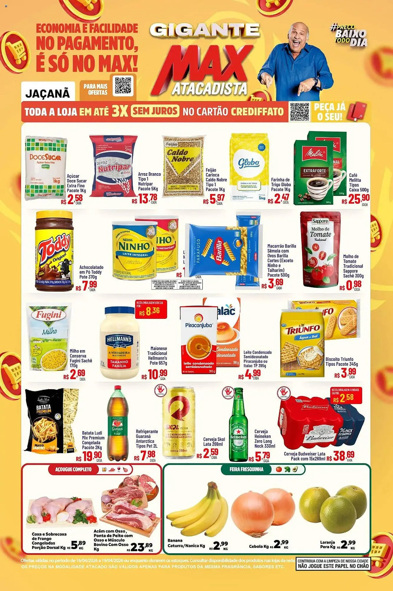 Encarte de Encarte Max Atacadista 16 de abril até 20 de abril 2026 - Pagina 1