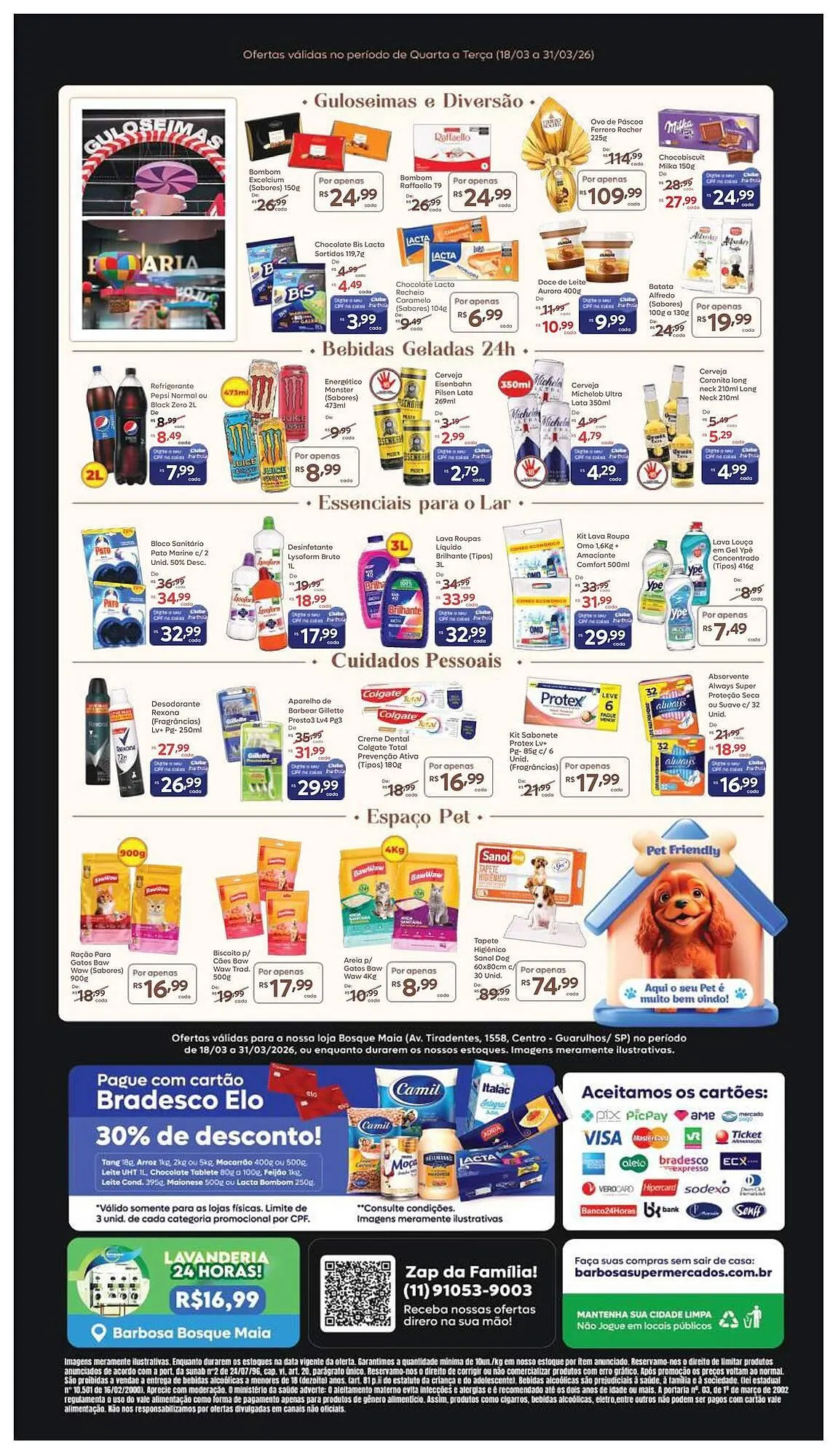 Encarte de Tabloide Barbosa Supermercados 20 de março até 31 de março 2026 - Pagina 4