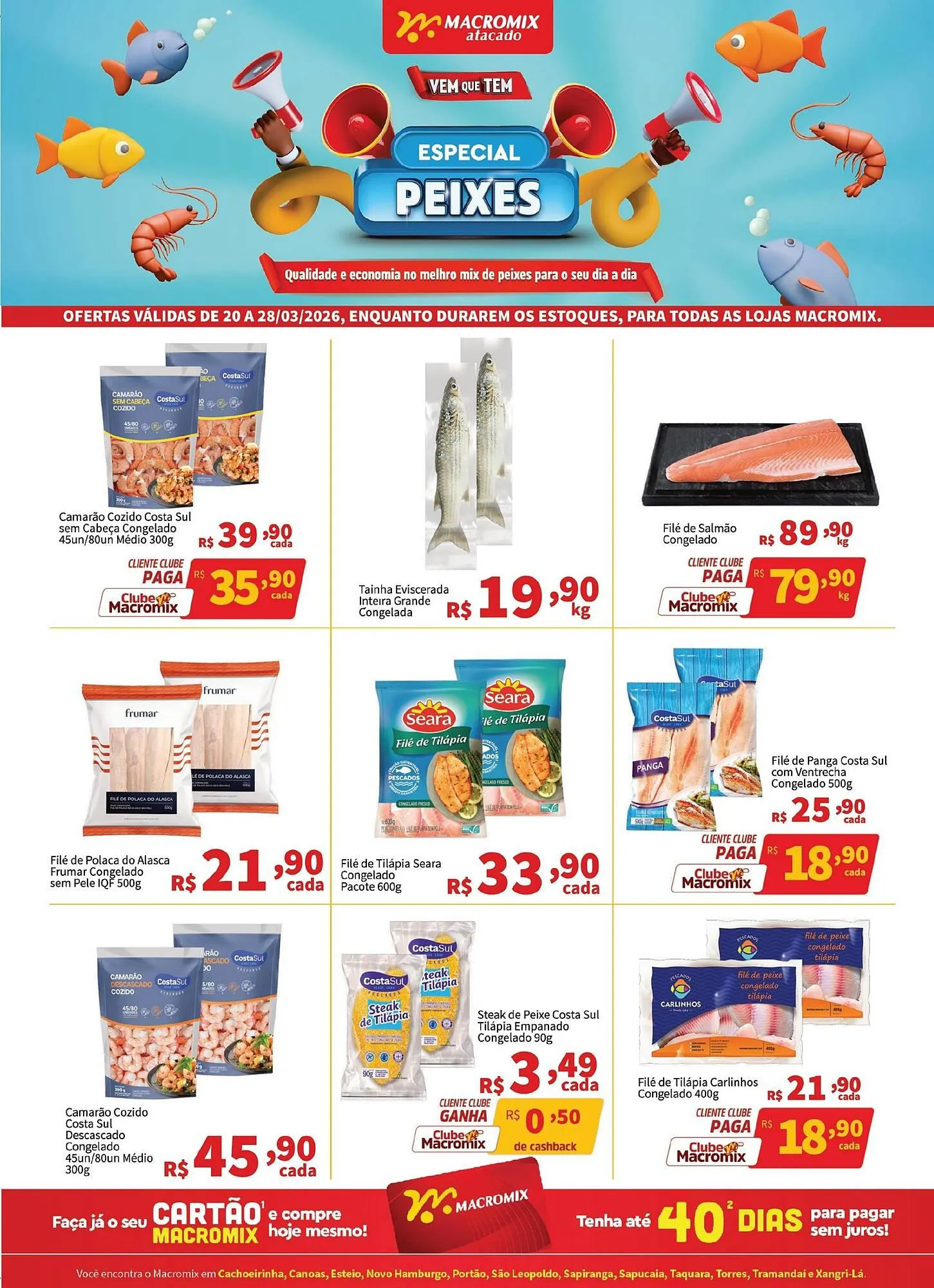 Encarte de Catálogo Macromix Atacado 20 de março até 28 de março 2026 - Pagina 1