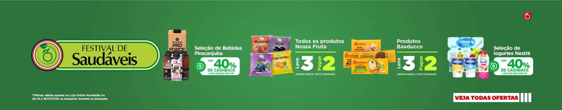 Encarte de Catálogo Nordestão 16 de julho até 18 de julho 2025 - Pagina 2