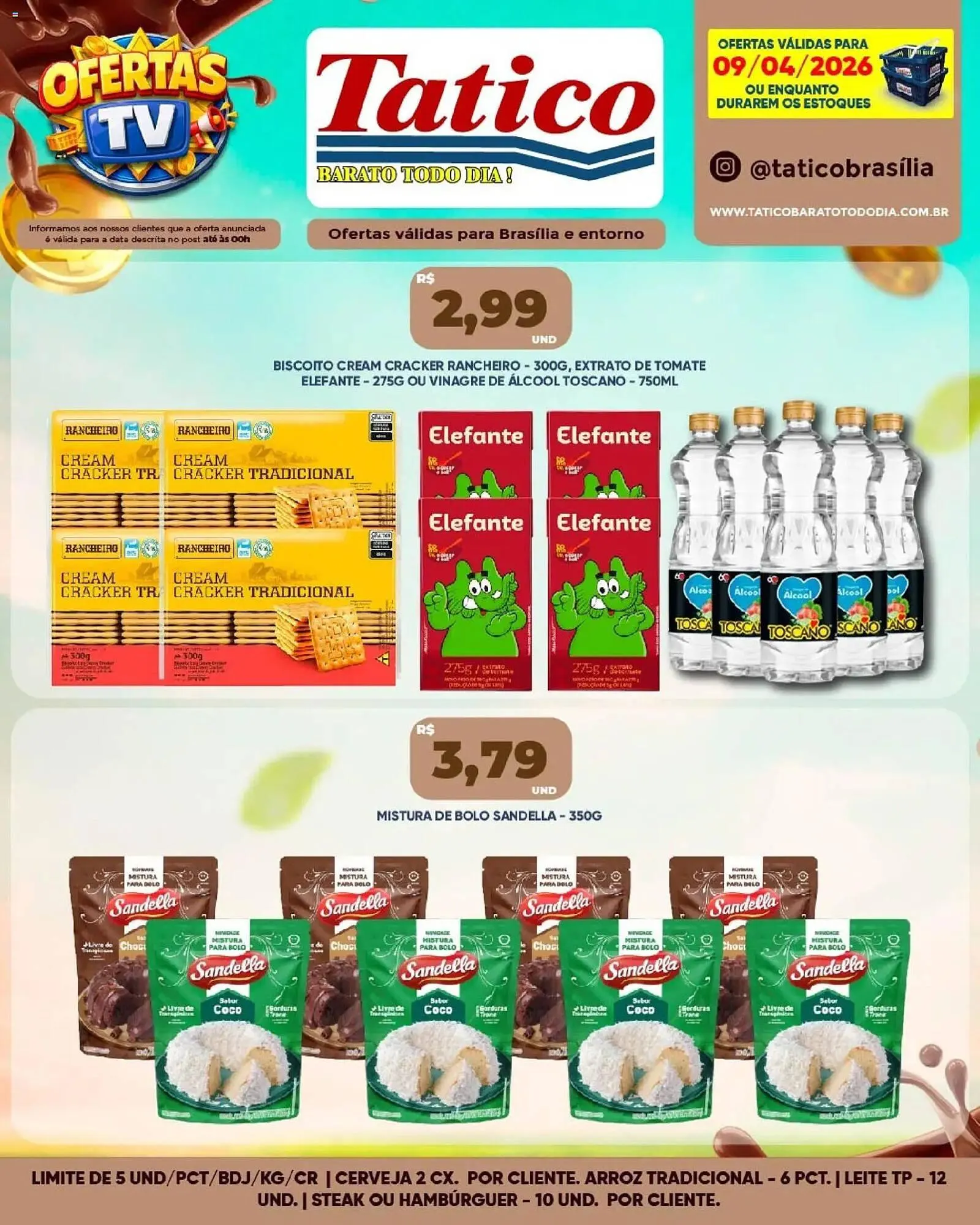 Encarte de Tabloide Tatico 10 de abril até 10 de abril 2026 - Pagina 28