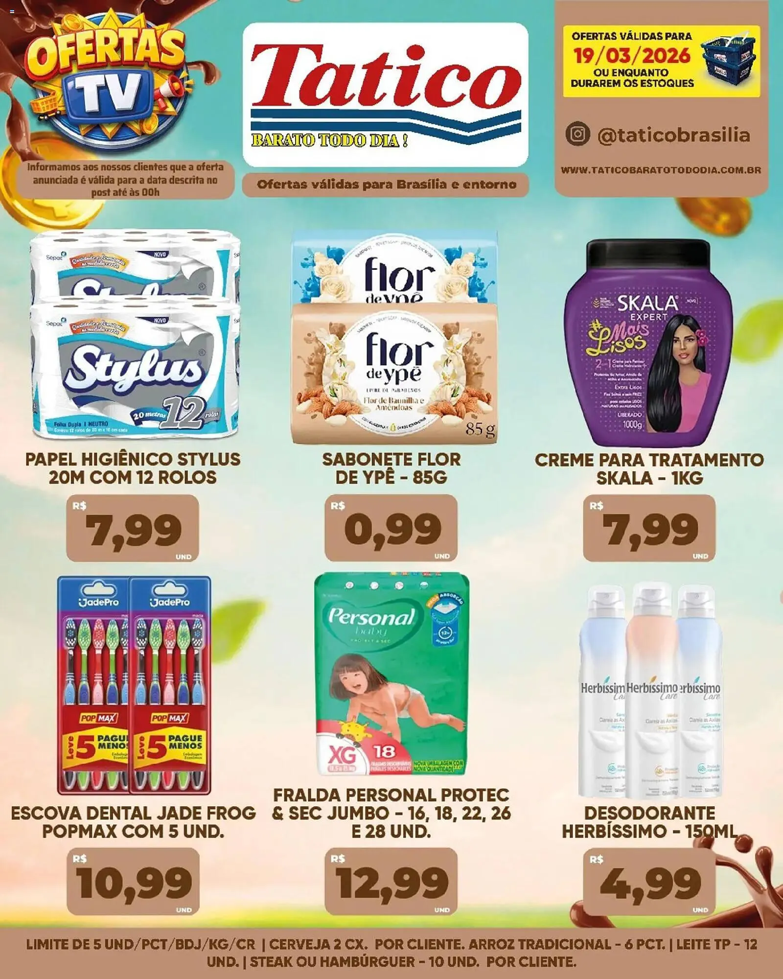 Encarte de Tabloide Tatico 19 de março até 19 de março 2026 - Pagina 12