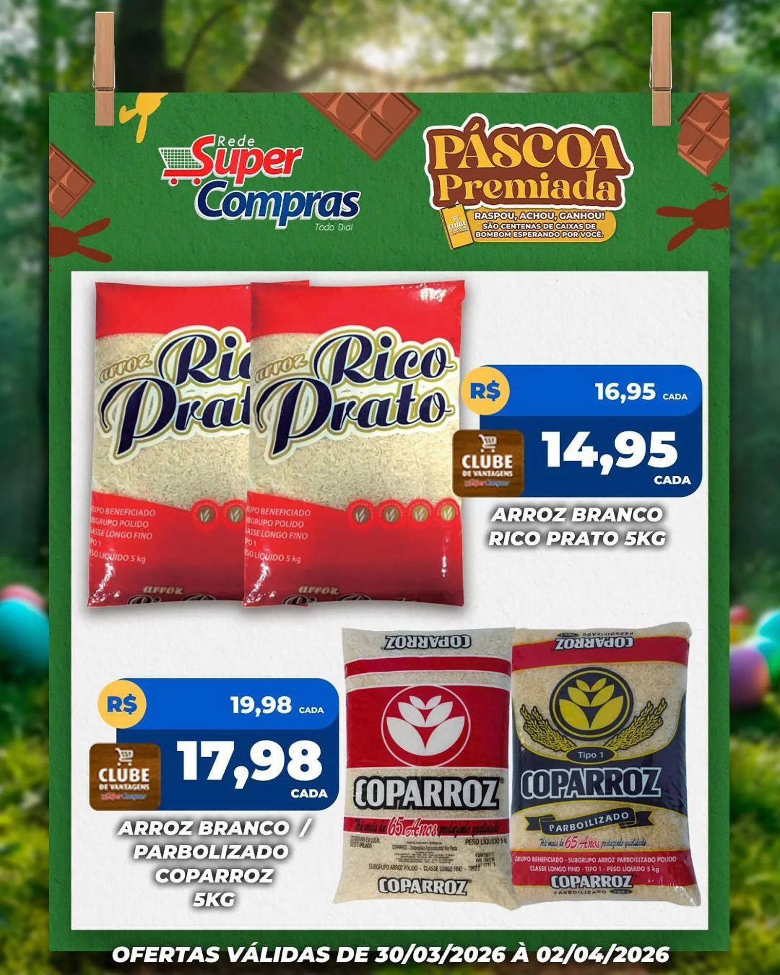 Encarte de Encarte Rede Super Compras 30 de março até 2 de abril 2026 - Pagina 1