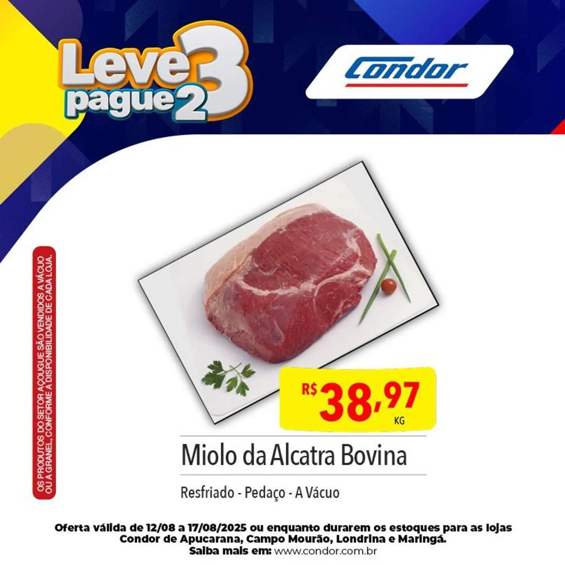 Encarte de Catálogo Supermercados Condor 12 de agosto até 17 de agosto 2025 - Pagina 8