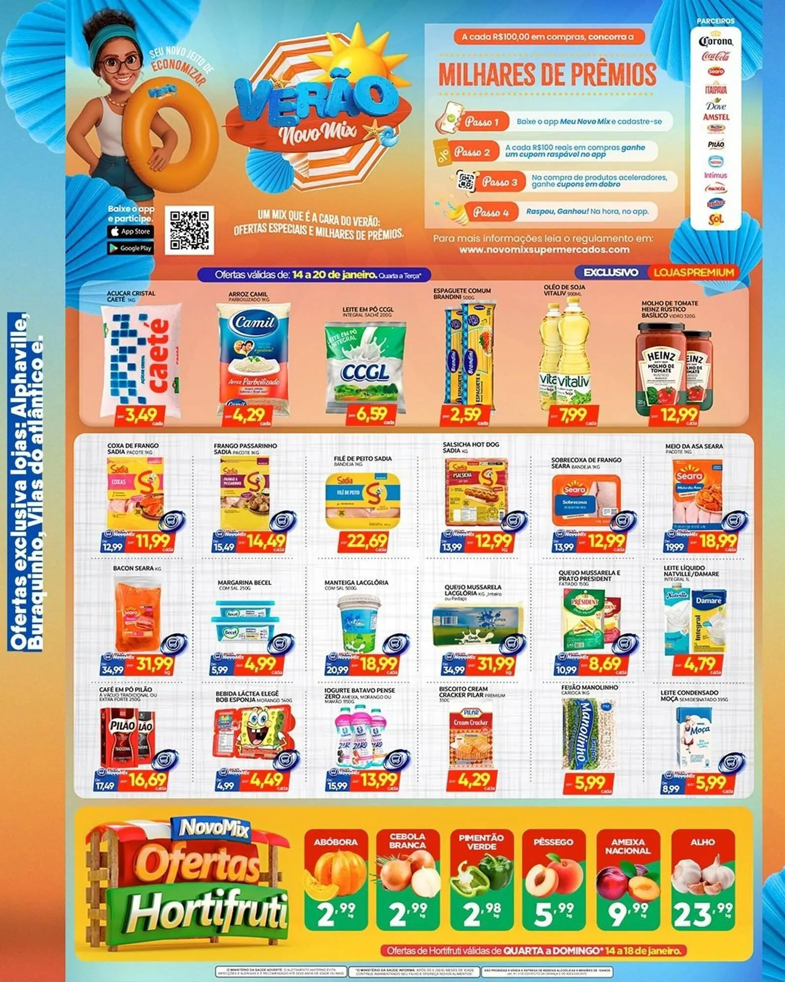 Encarte de Encarte Novo Mix 14 de janeiro até 20 de janeiro 2026 - Pagina 1