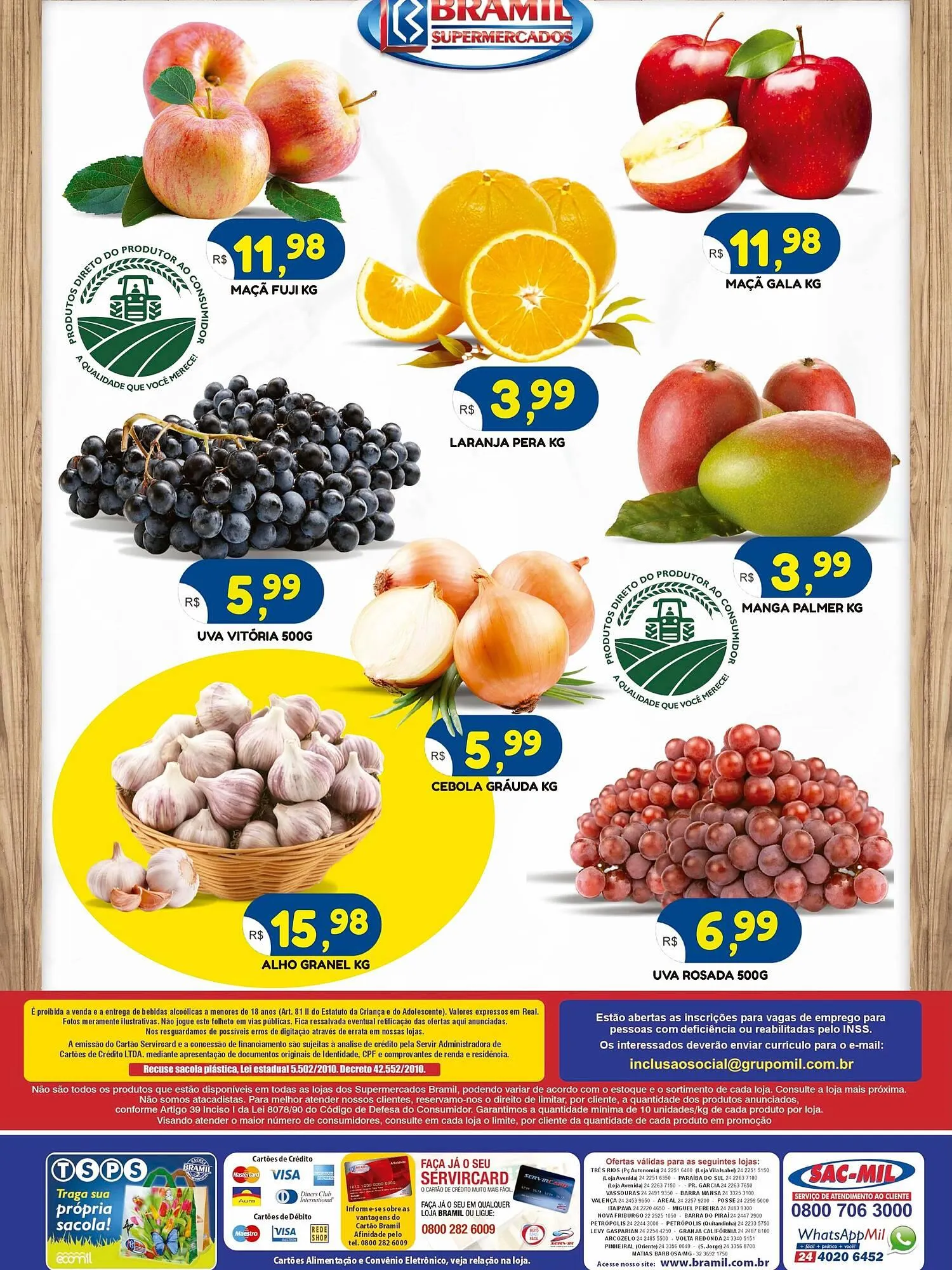 Encarte de Encarte Bramil Supermercados 12 de maio até 13 de maio 2026 - Pagina 2
