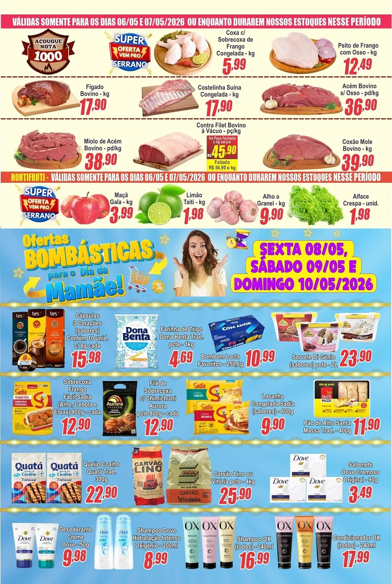 Encarte de Catálogo Serrano Supermercado 6 de maio até 12 de maio 2026 - Pagina 2
