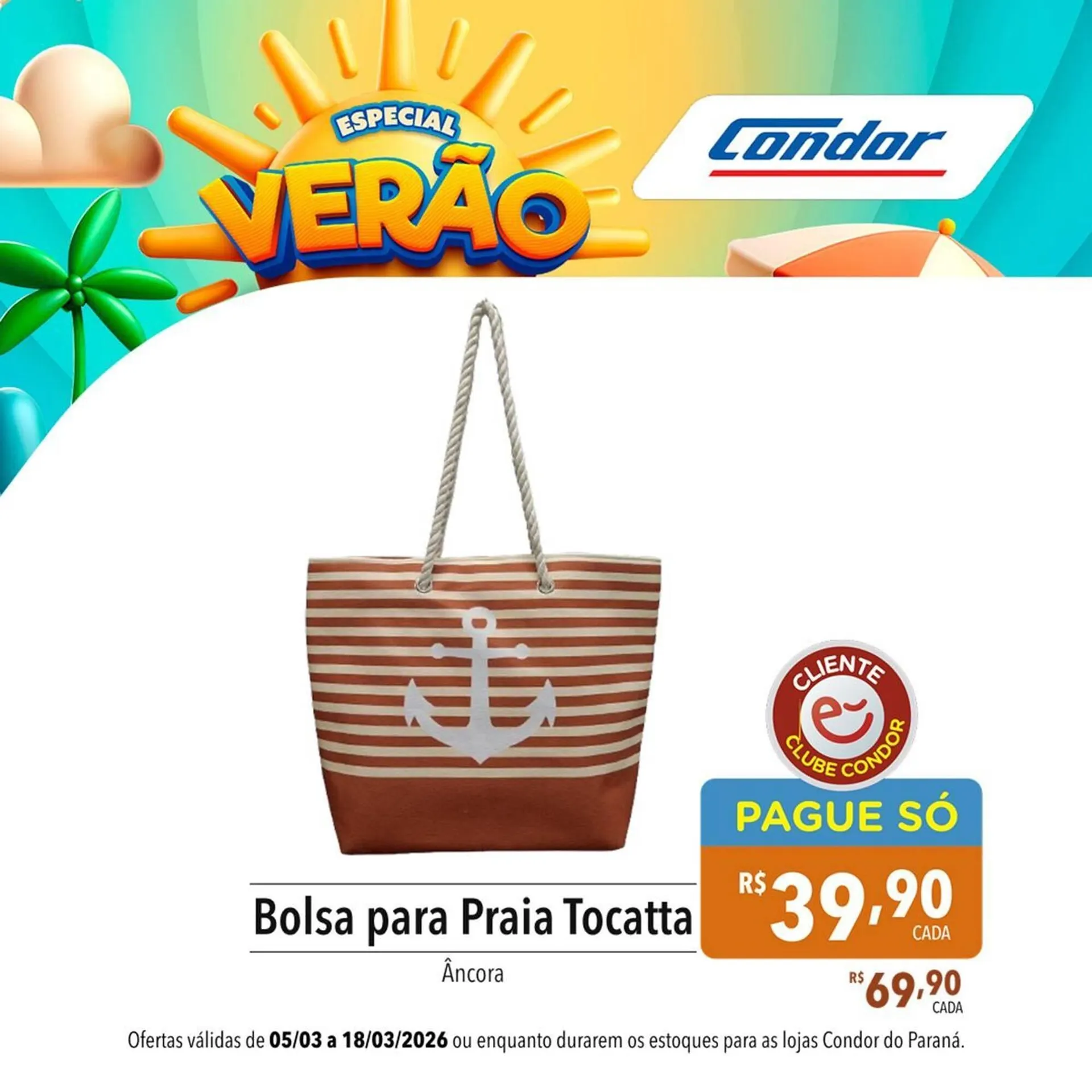 Encarte de Catálogo Supermercados Condor 12 de março até 15 de março 2026 - Pagina 38