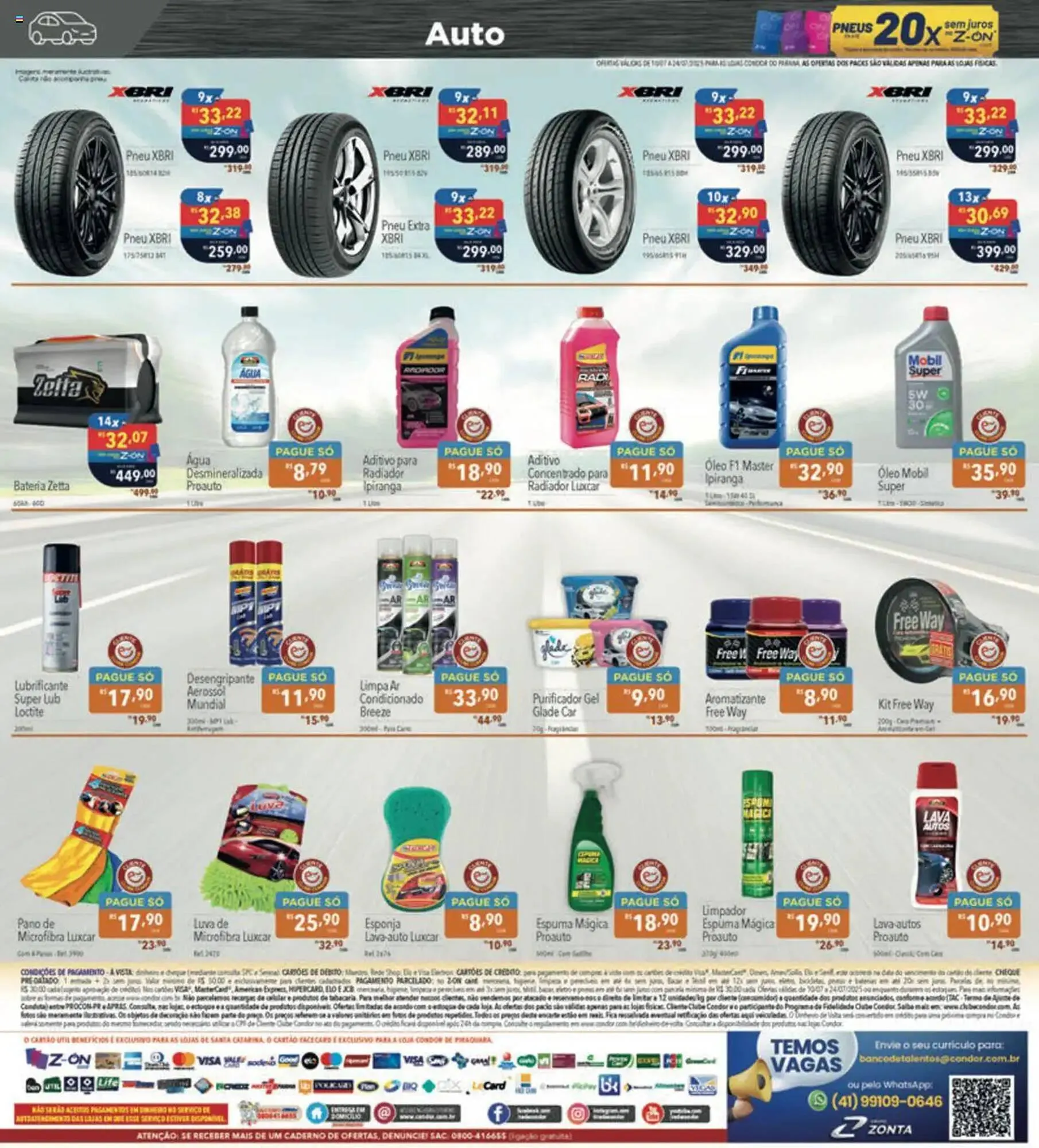 Encarte de Catálogo Supermercados Condor 10 de julho até 24 de julho 2025 - Pagina 32