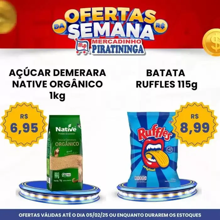 Encarte de Encarte Mercadinho Piratininga 31 de janeiro até 5 de fevereiro 2025 - Pagina 3