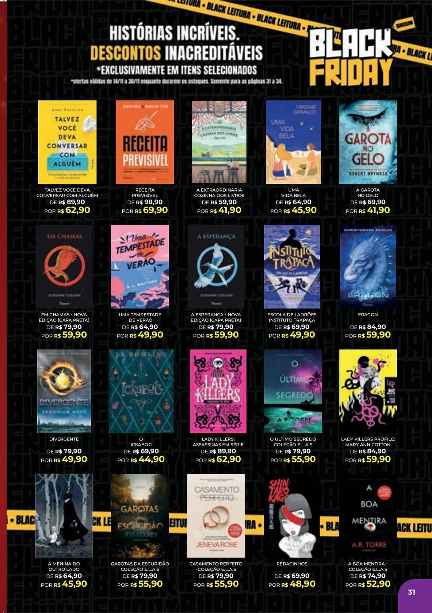 Encarte de Catálogo Livraria Leitura 3 de novembro até 28 de dezembro 2025 - Pagina 31