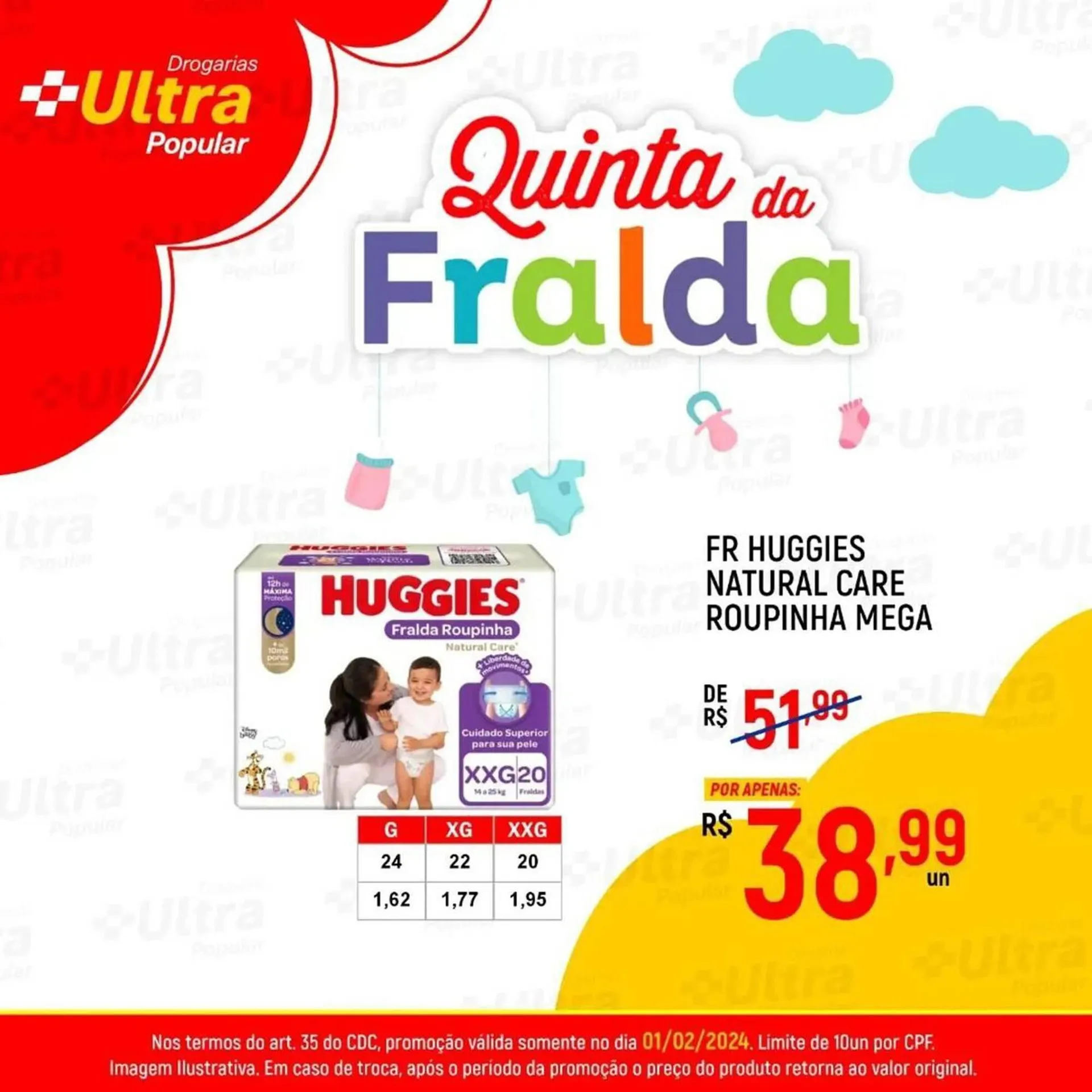 Encarte de Catálogo Drogarias Ultra Popular 1 de fevereiro até 1 de fevereiro 2024 - Pagina 1