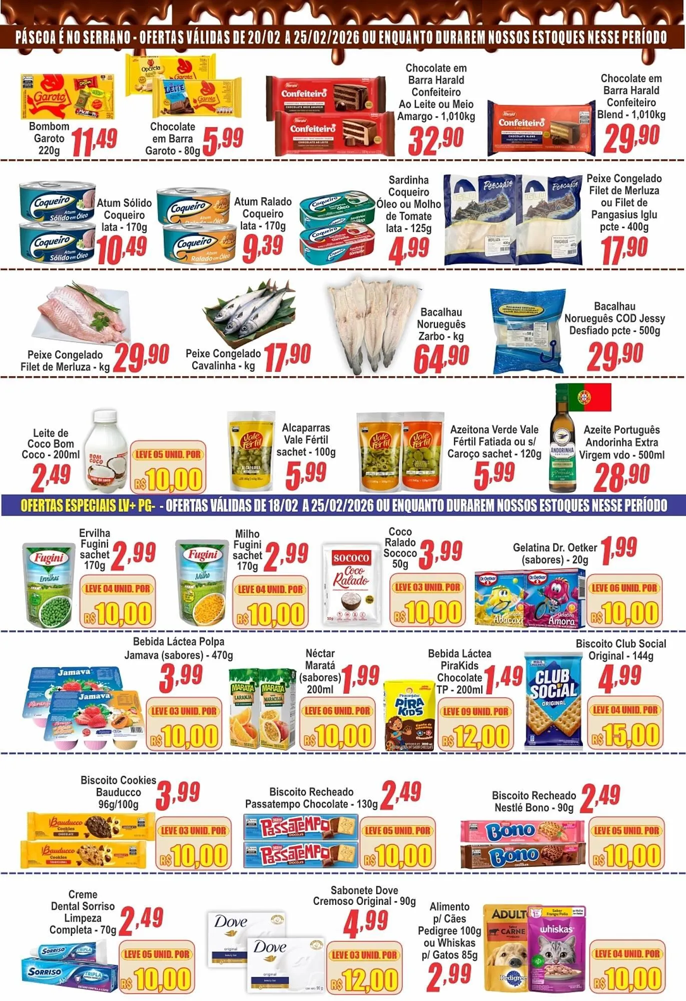 Encarte de Catálogo Serrano Supermercado 18 de fevereiro até 19 de fevereiro 2026 - Pagina 4