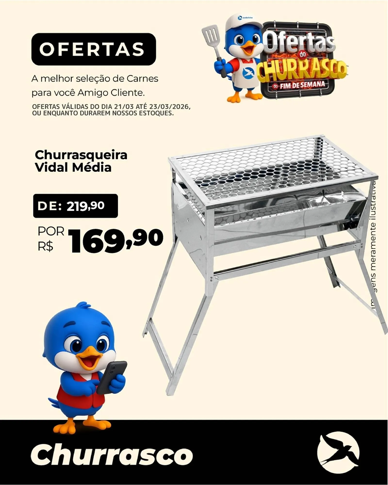 Encarte de Folheto Andorinha Hipermercado 21 de março até 23 de março 2026 - Pagina 3