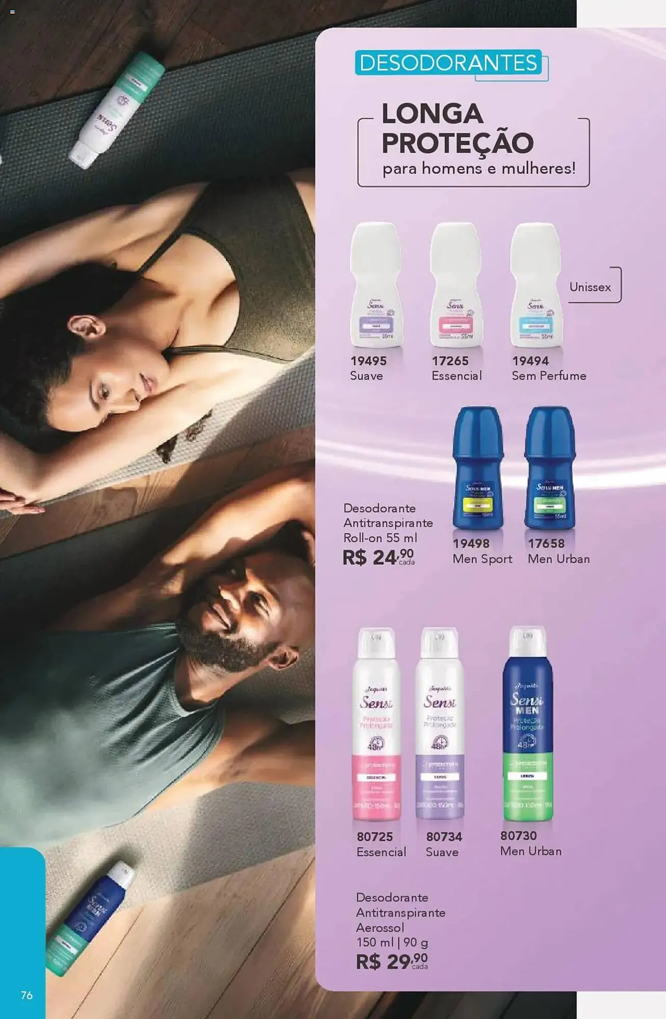 Encarte de Catálogo Jequiti 3 de outubro até 30 de outubro 2025 - Pagina 76