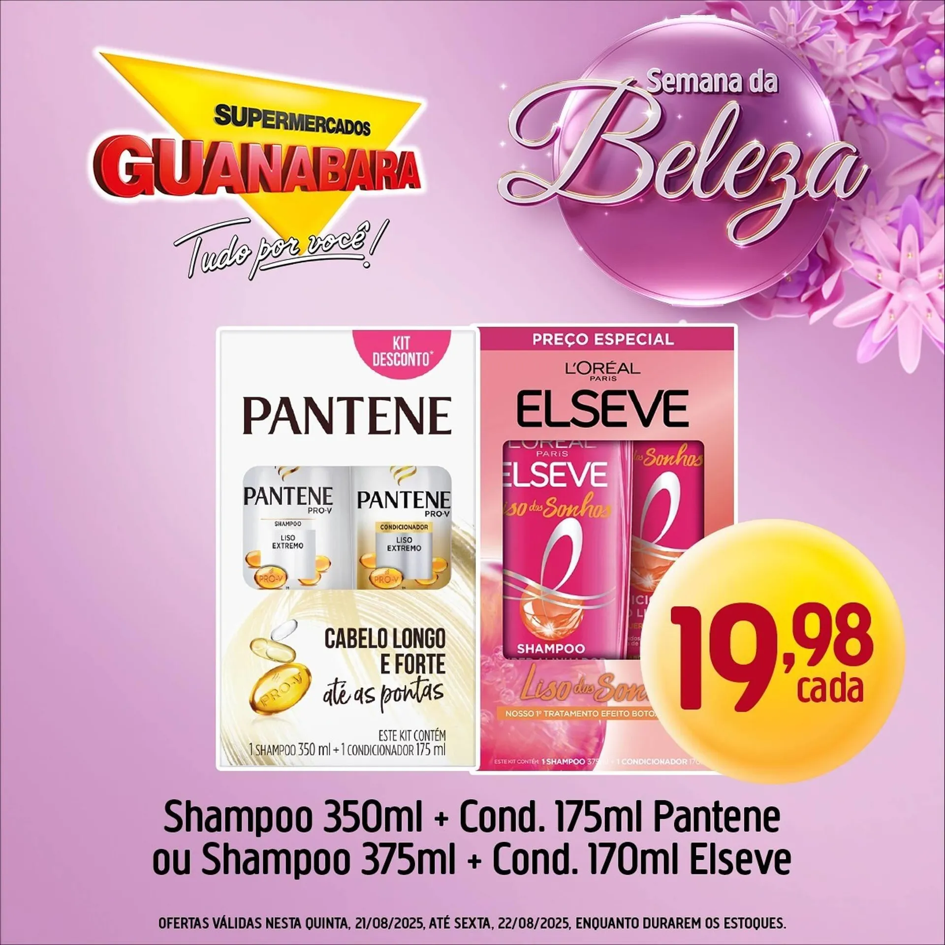 Encarte de Catálogo Supermercados Guanabara 21 de agosto até 21 de agosto 2025 - Pagina 1
