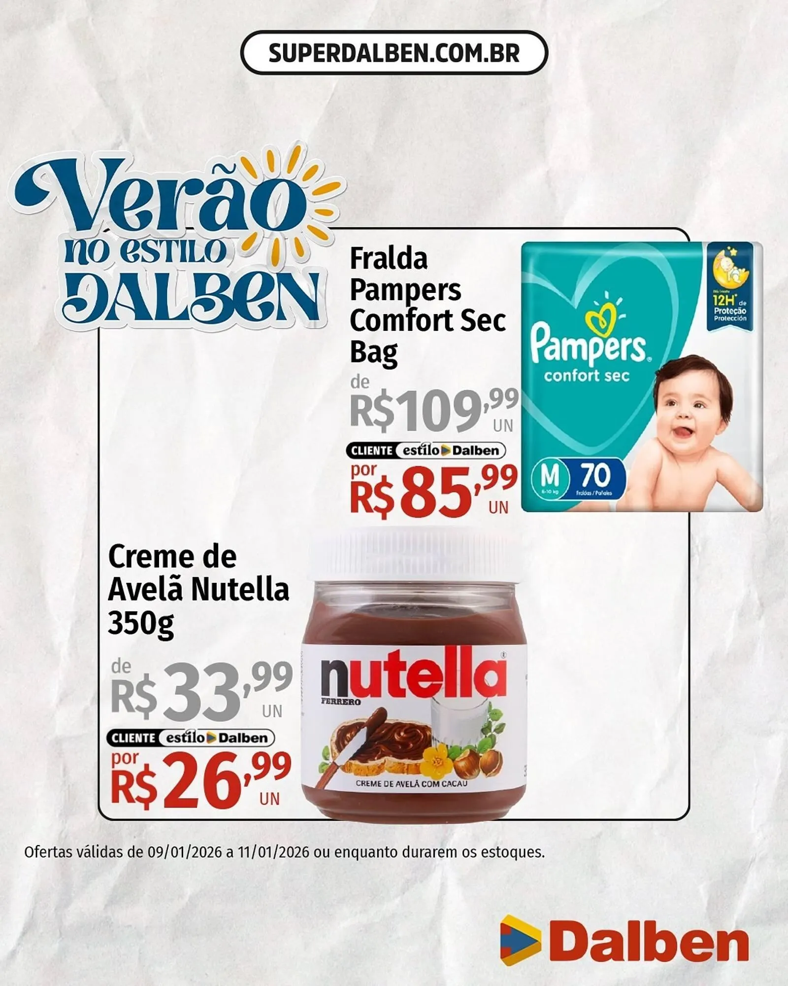 Encarte de Catálogo Supermercado Dalben 9 de janeiro até 11 de janeiro 2026 - Pagina 5